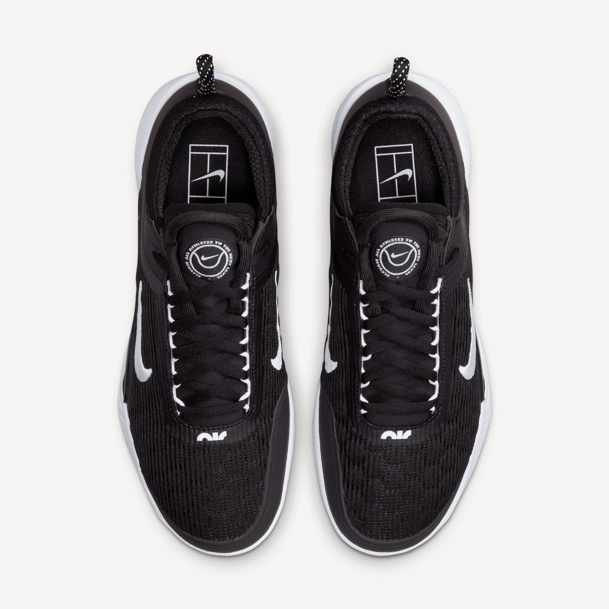 NikeCourt Zoom NXT Men's Hard Court Tennis Shoes Black (6)