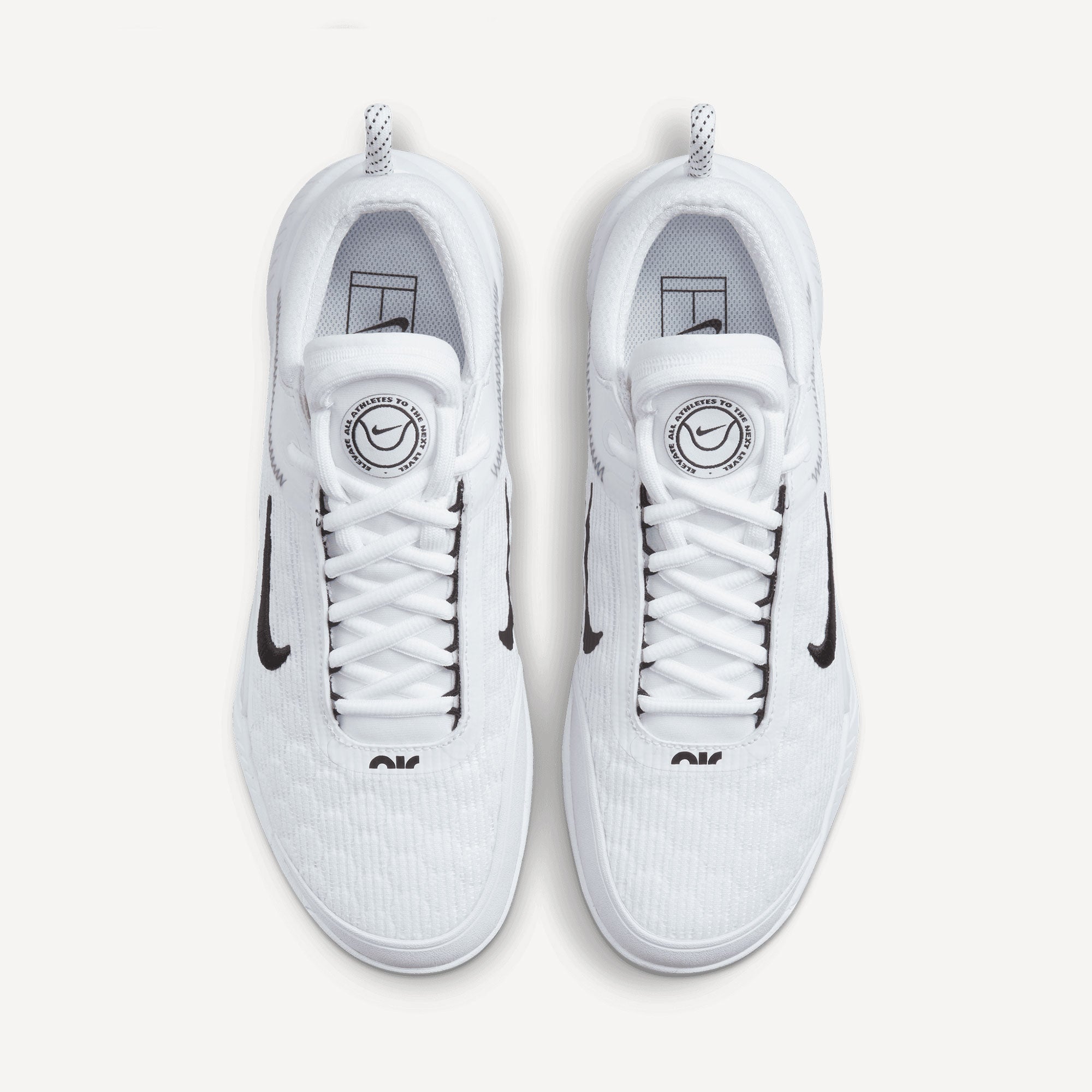 NikeCourt Zoom NXT Men's Hard Court Tennis Shoes White (6)