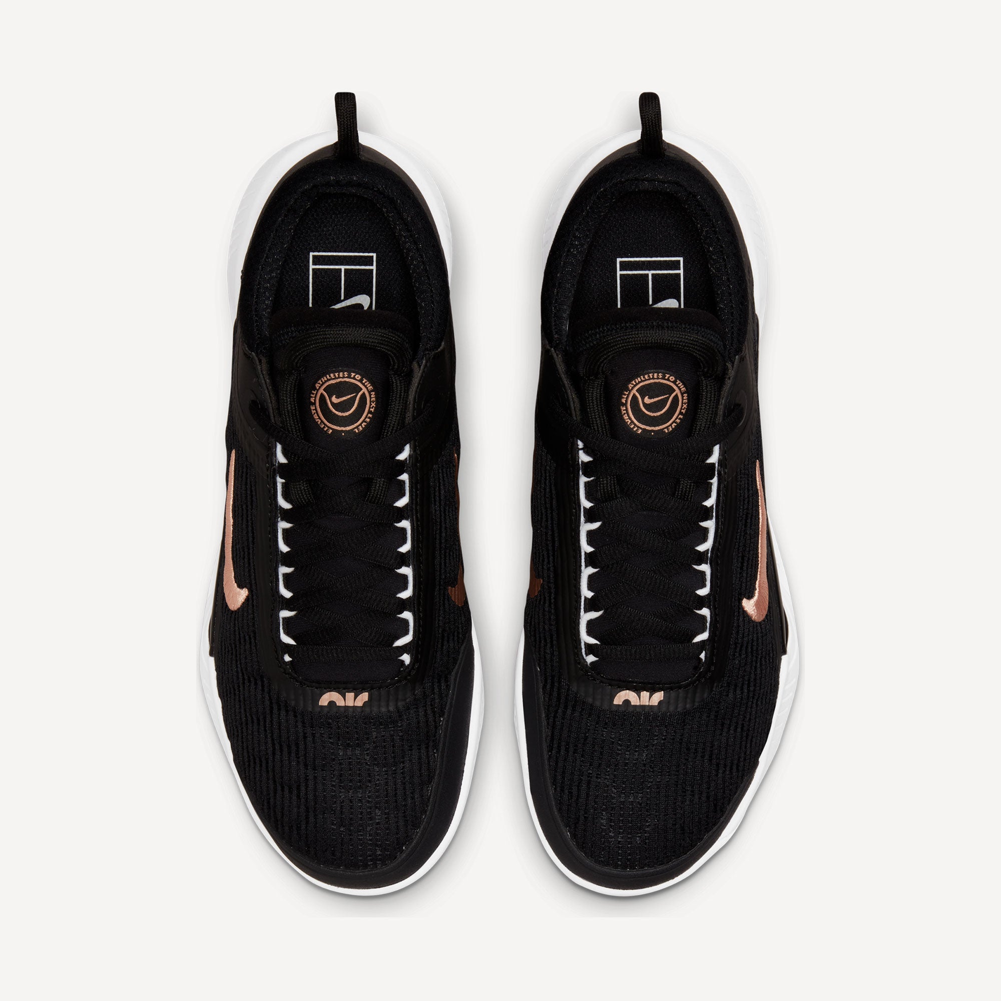 NikeCourt Zoom NXT Women's Clay Court Tennis Shoes Black (6)
