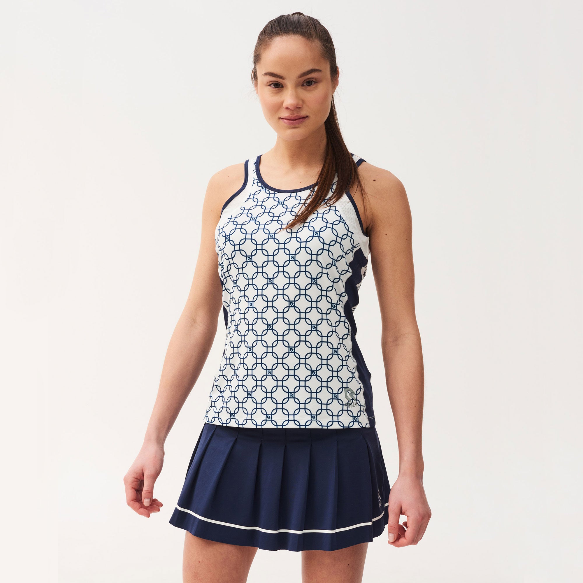 Robey Dropshot Women's Tennis Tank Dark Blue (1)