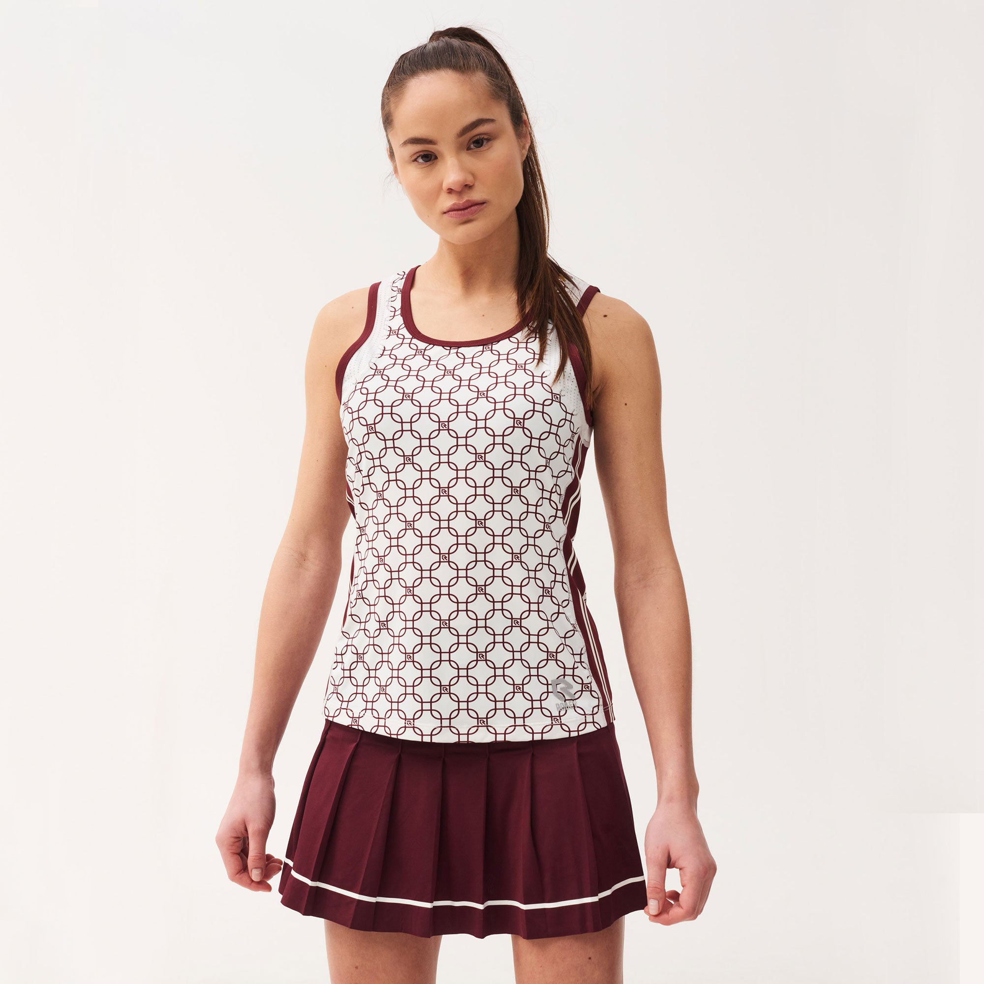 Robey Dropshot Women's Tennis Tank Red (1)