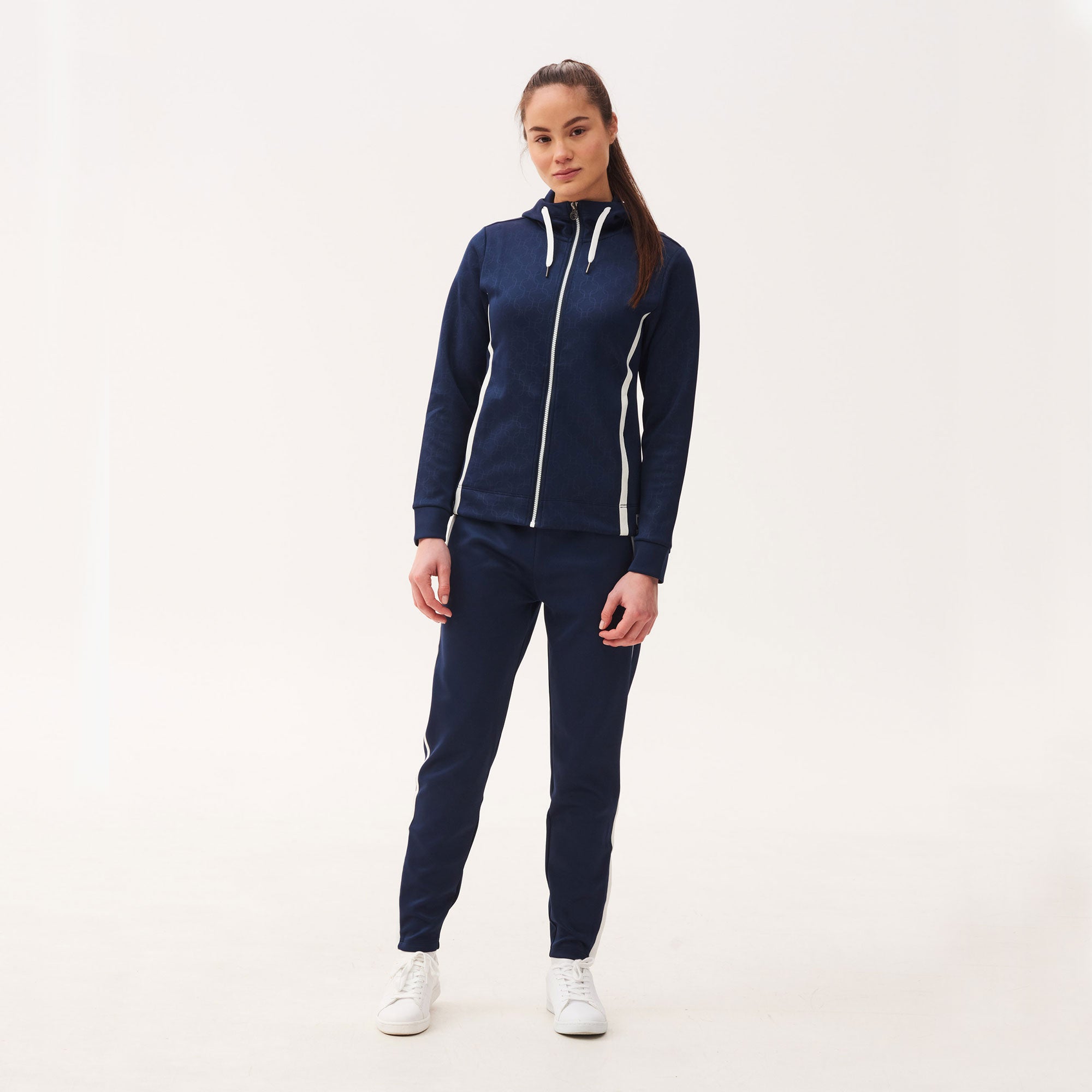 Robey Forehand Women's Full-Zip Tennis Jacket Dark Blue (3)