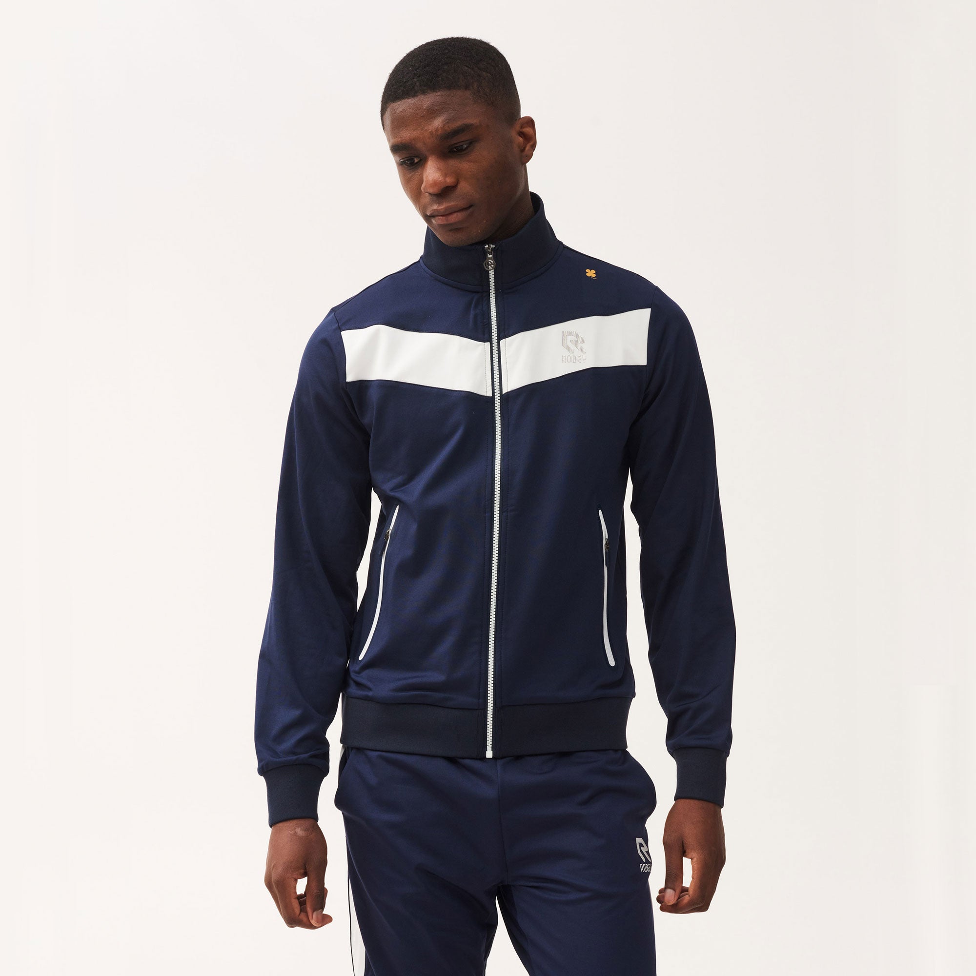 Robey Shank Men's Full-Zip Tennis Jacket Dark Blue (1)