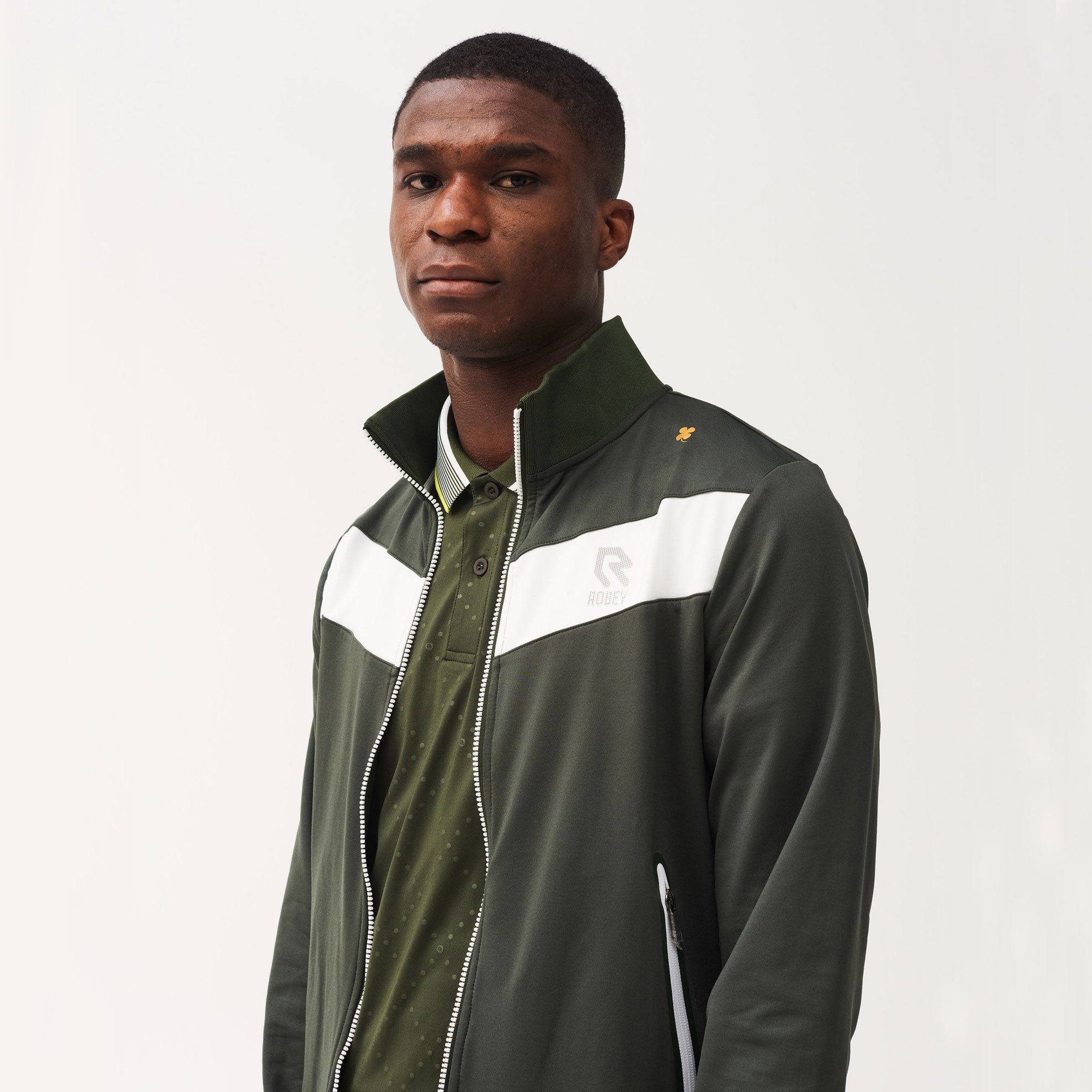 Robey Shank Men's Full-Zip Tennis Jacket Green (2)