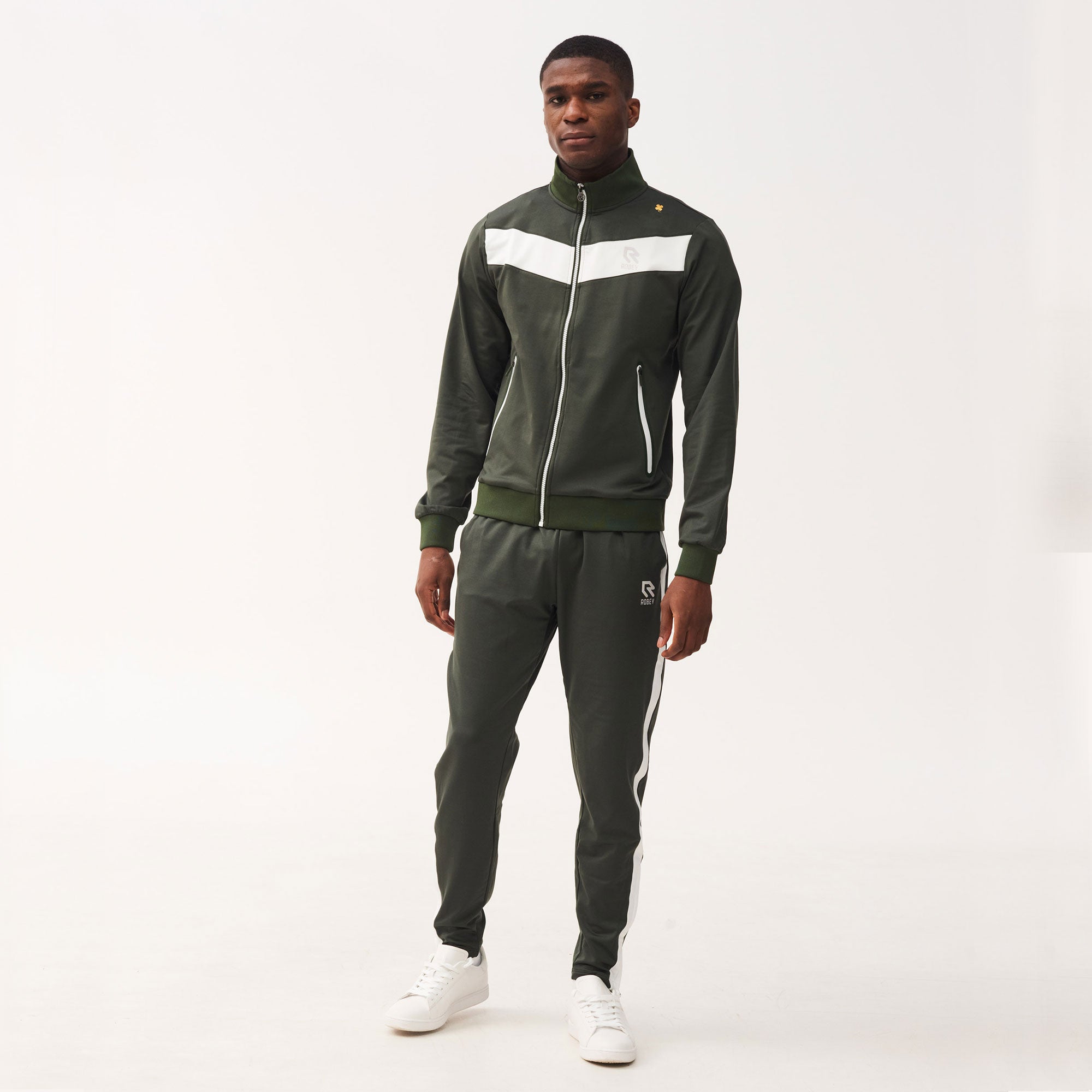 Robey Shank Men's Full-Zip Tennis Jacket Green (3)