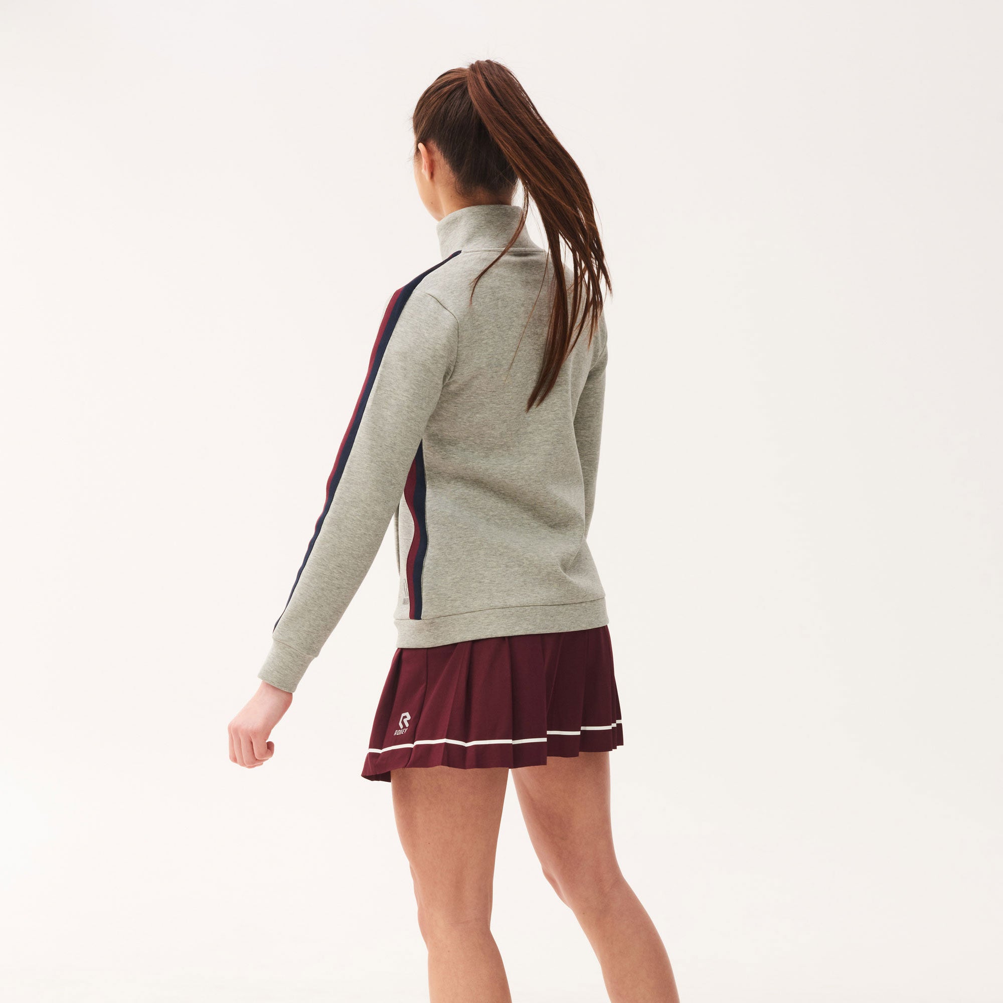 Robey Tweener Women's Full-Zip Tennis Jacket Grey (4)