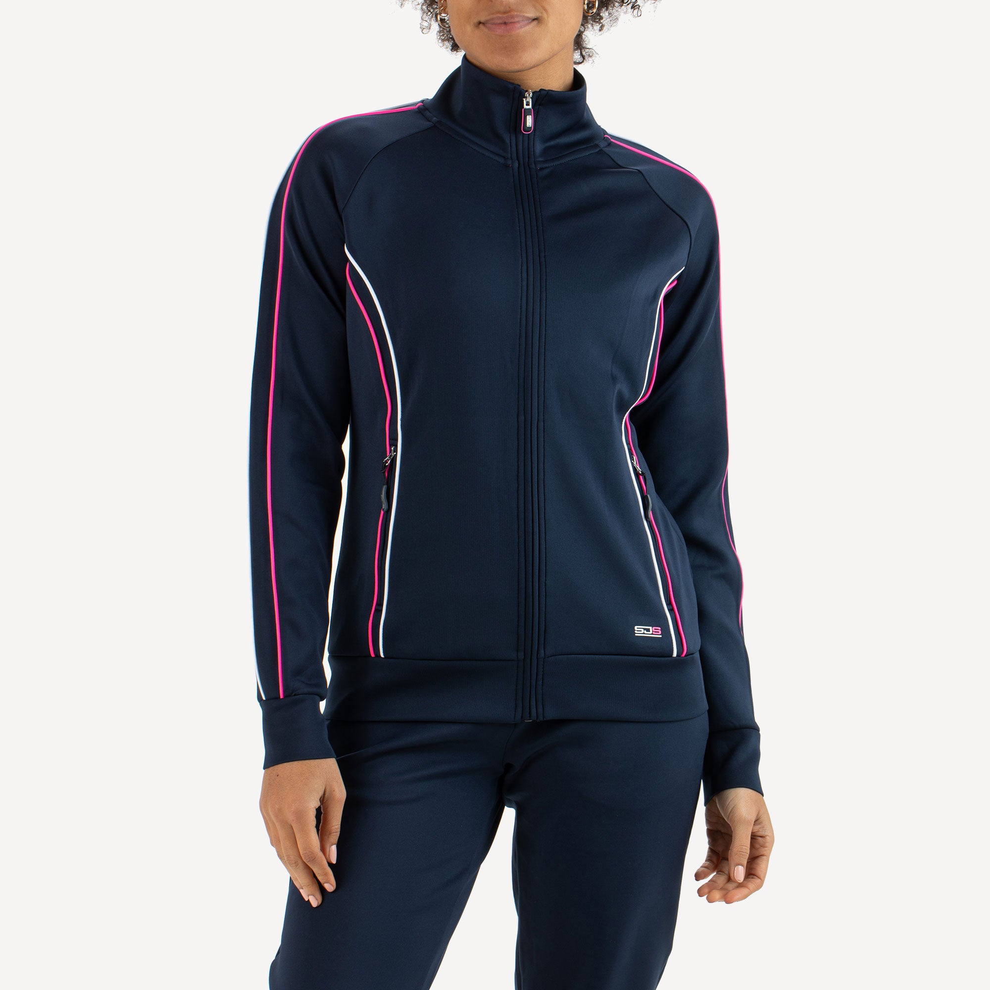 Sjeng Sports Aline Women's Tennis Jacket Blue (1)