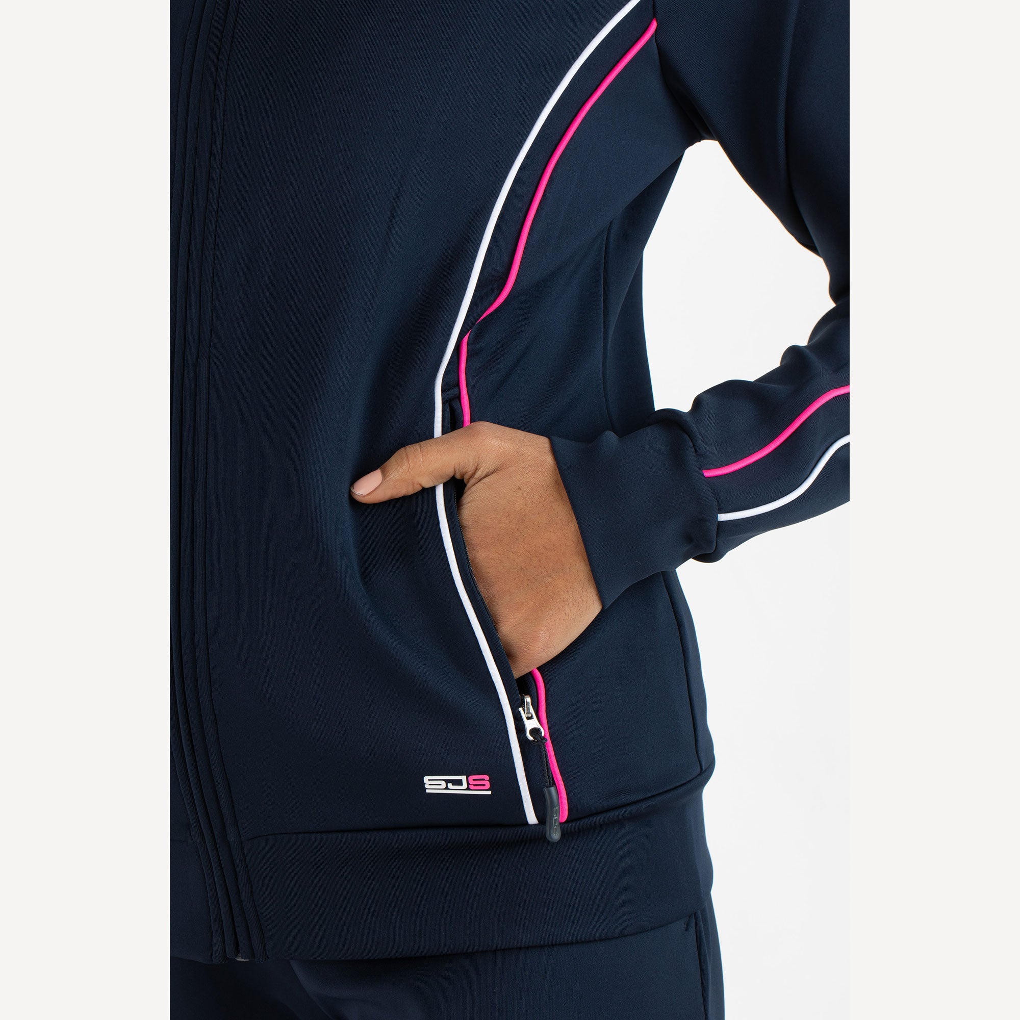 Sjeng Sports Aline Women's Tennis Jacket Blue (3)