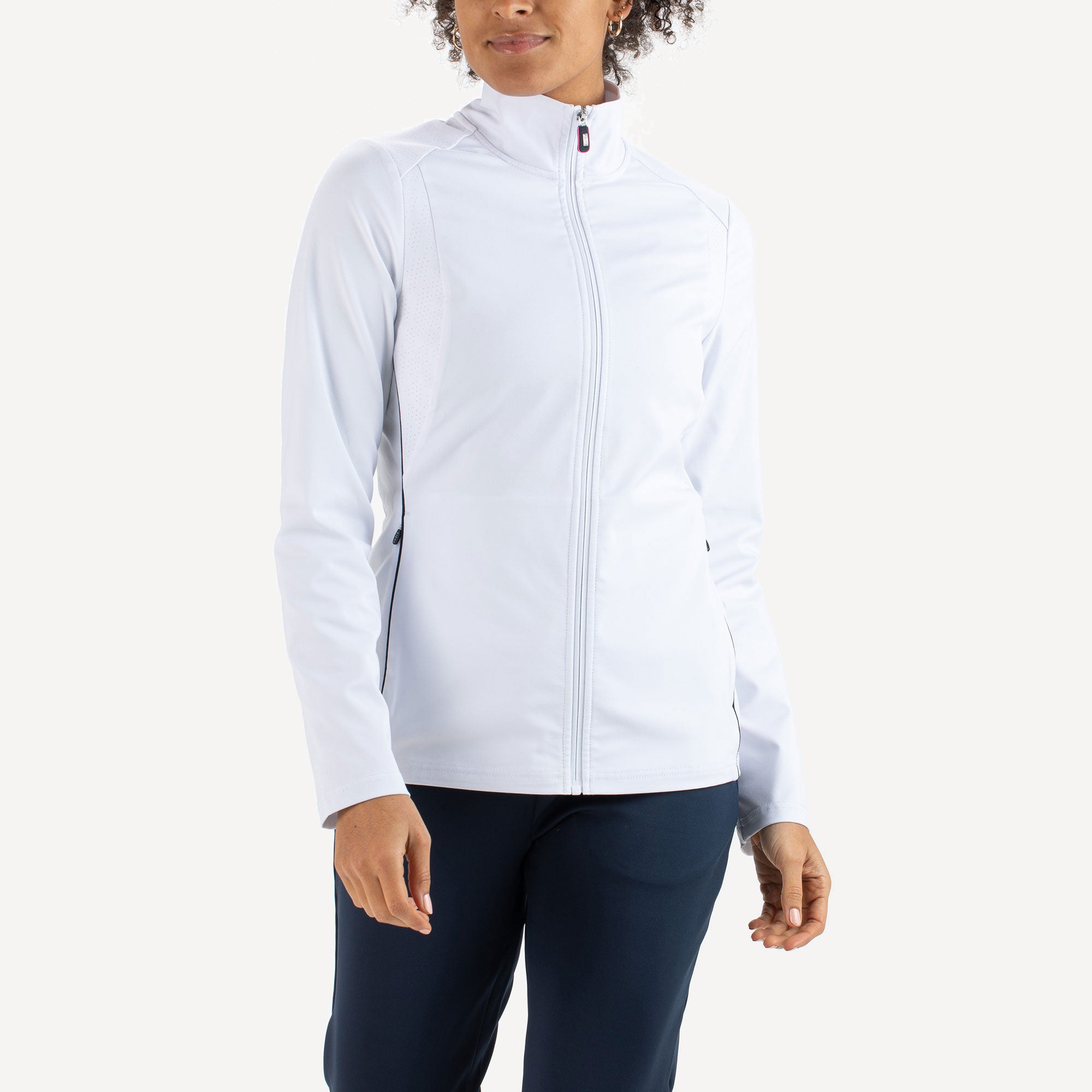 Sjeng Sports Annelyn Women's Woven Tennis Jacket White (1)