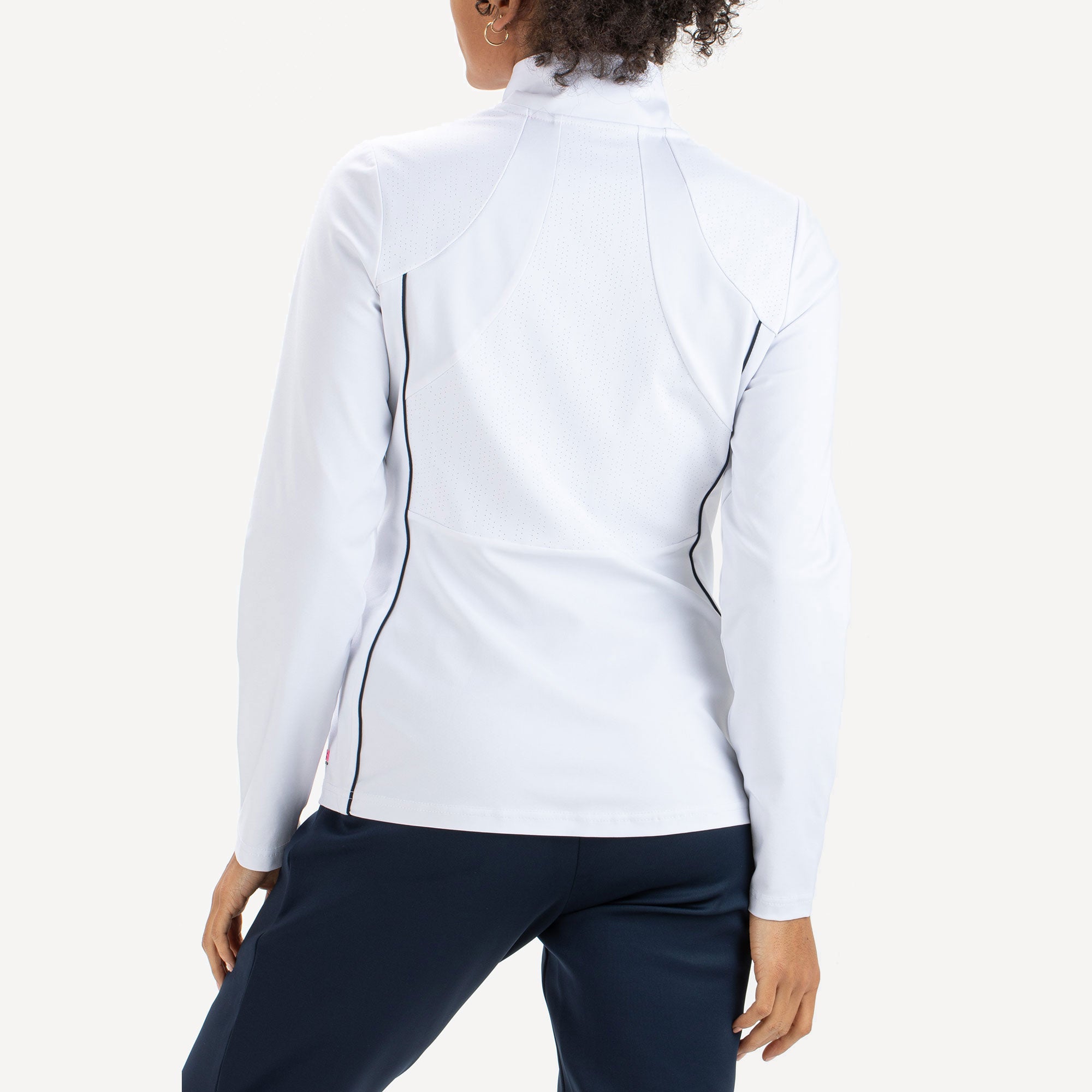 Sjeng Sports Annelyn Women's Woven Tennis Jacket White (2)