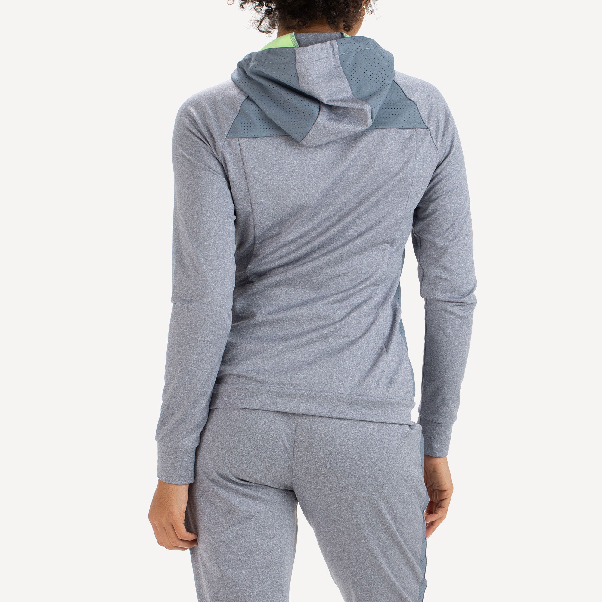 Sjeng Sports Atina Women's Hooded Tennis Jacket Grey (2)