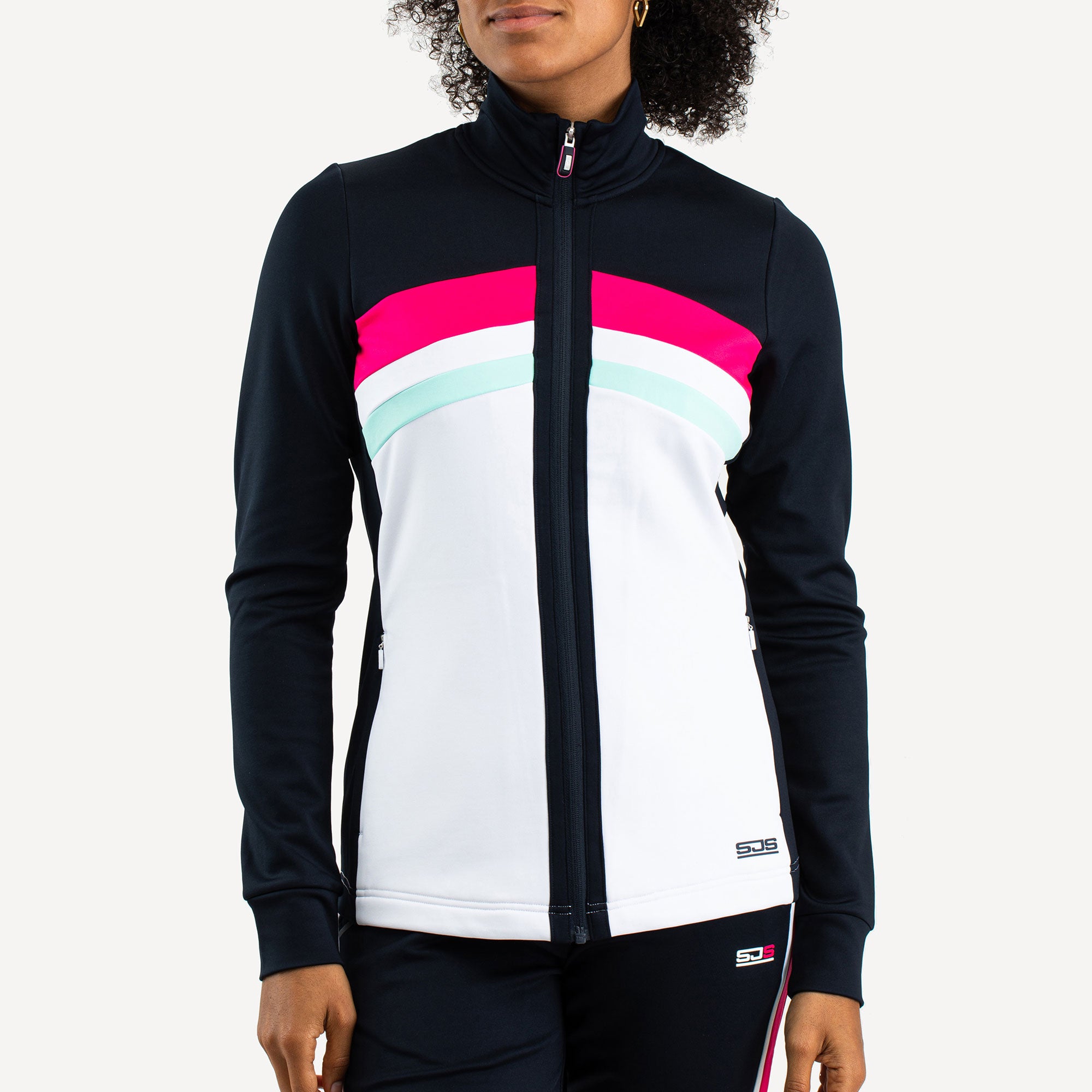 Sjeng Sports Aya Women's Tennis Jacket White (1)
