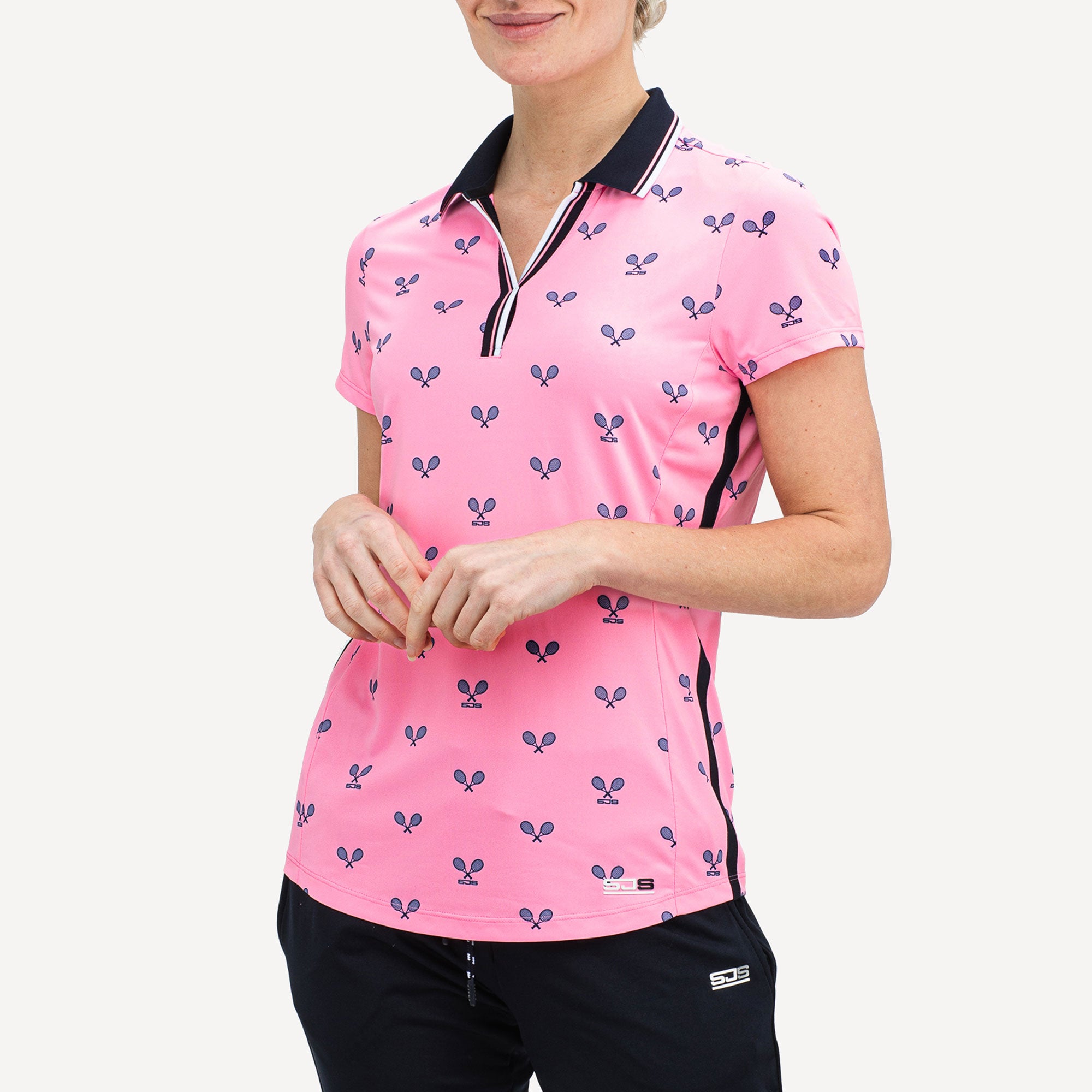 Sjeng Sports Brenda Women's Tennis Polo Pink (1)