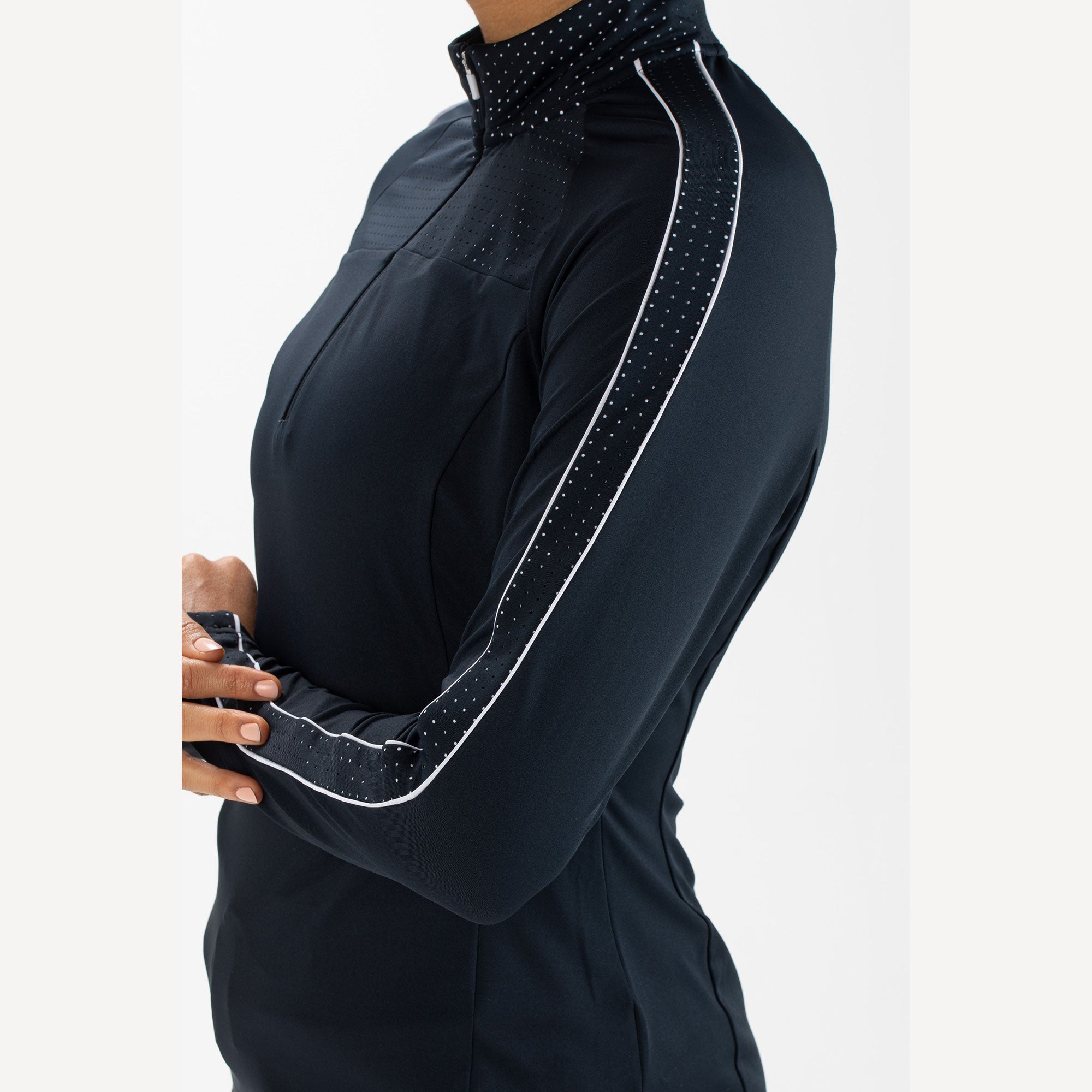 Sjeng Sports Clarine Women's Long-Sleeve Tennis Top Blue (4)