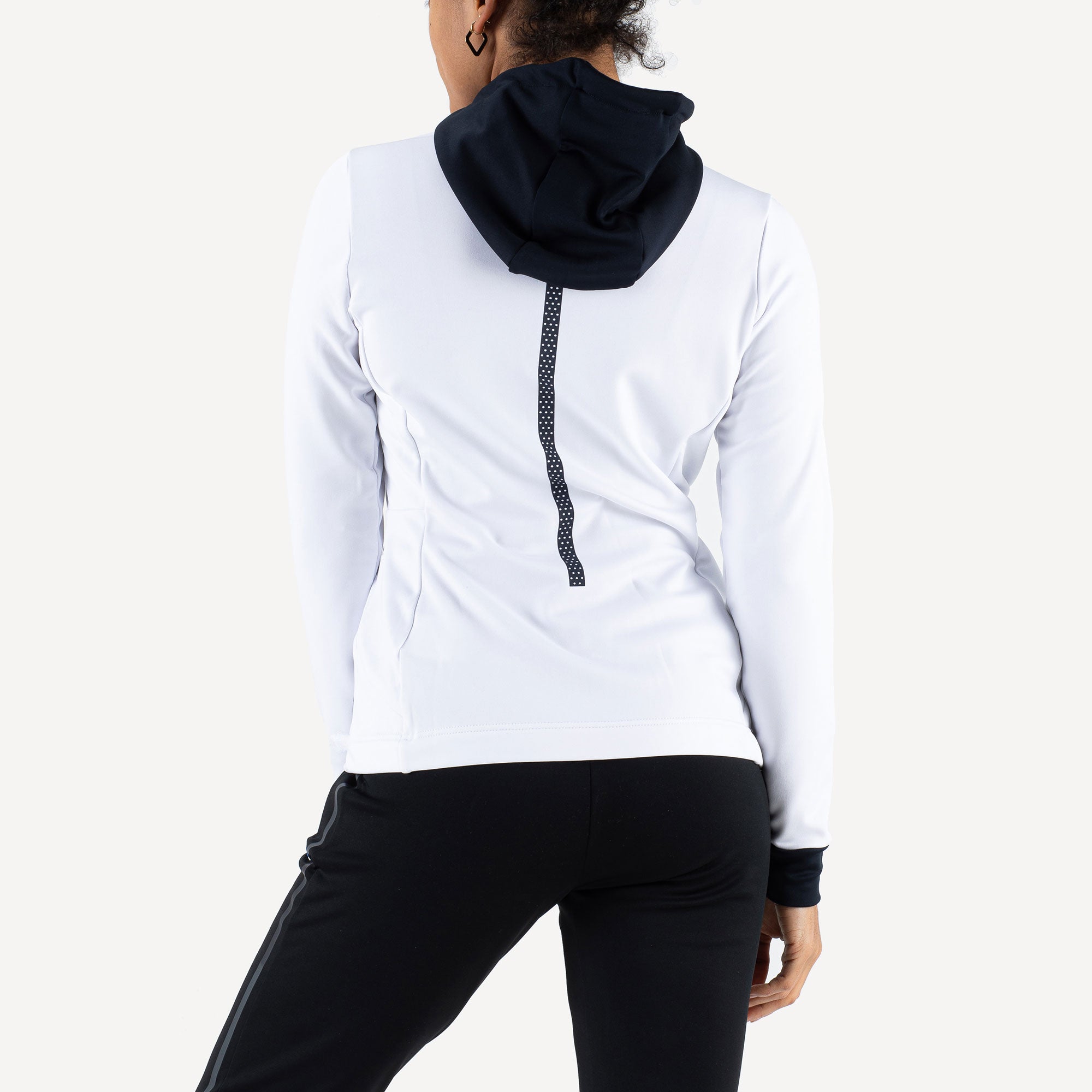 Sjeng Sports Giolla Women's Hooded Tennis Jacket White (2)