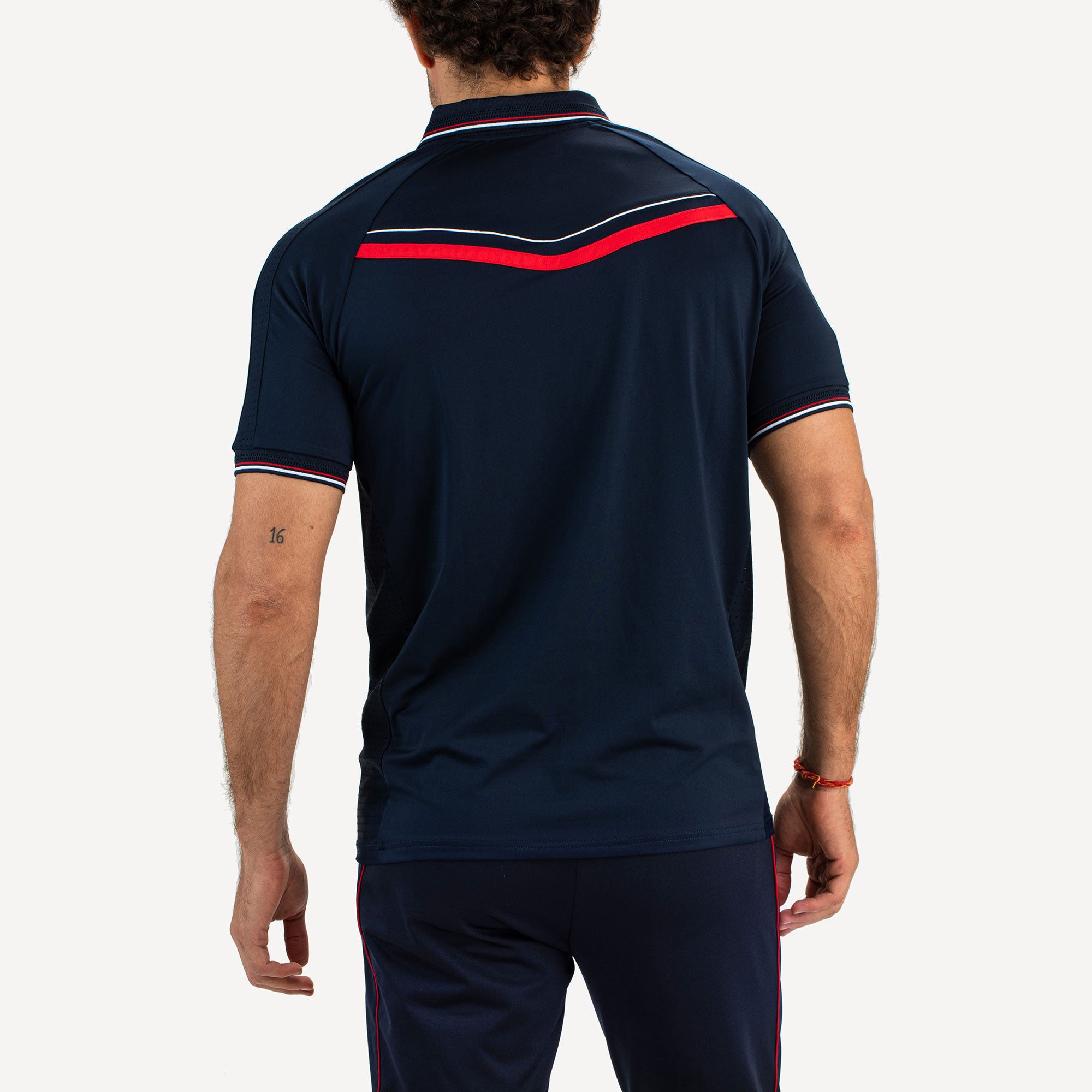 Sjeng Sports Jarno Men's Tennis Polo Blue (2)