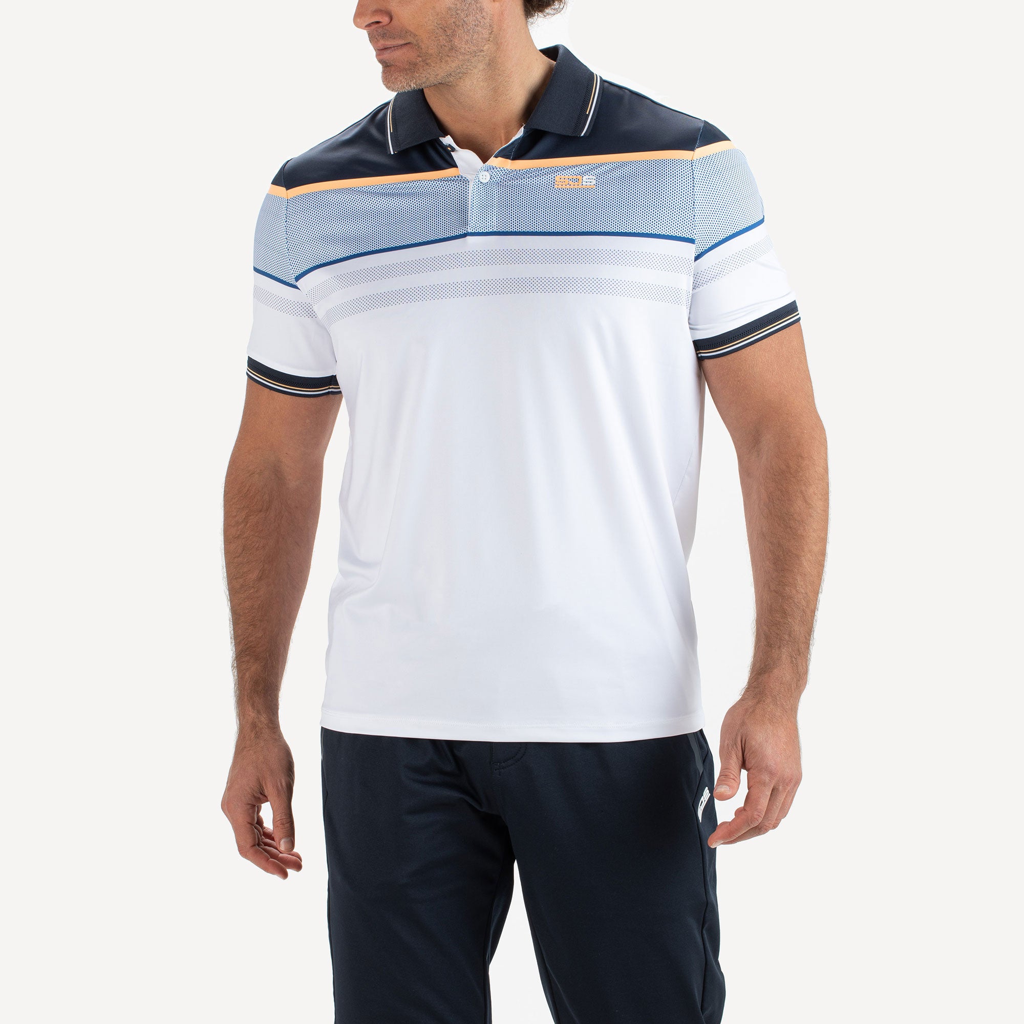 Sjeng Sports Jorick Men's Tennis Polo White (1)