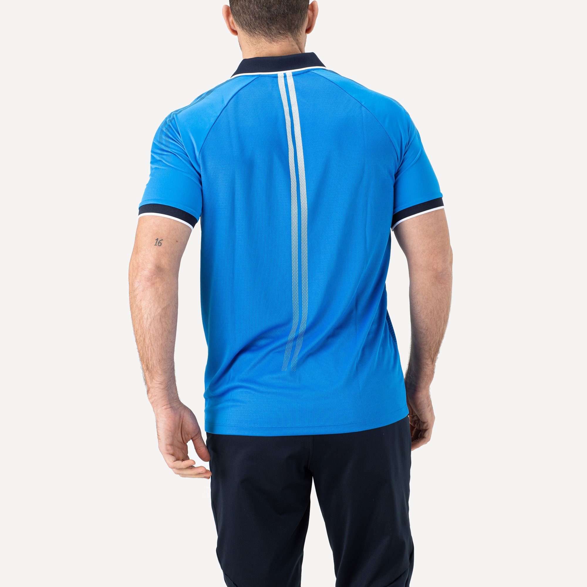 Sjeng Sports Noland Men's Tennis Polo Blue (2)