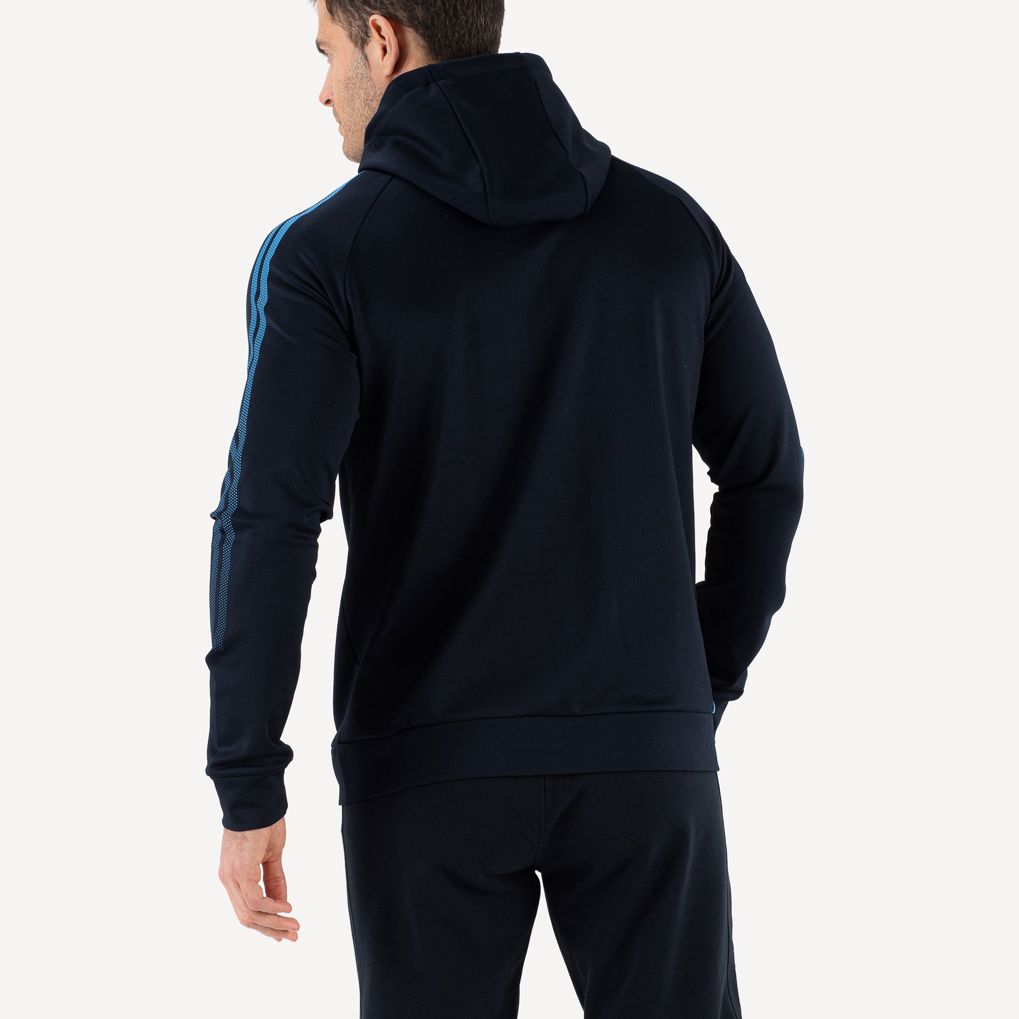 Sjeng Sports Oleg Men's Hooded Tennis Jacket Blue (2)