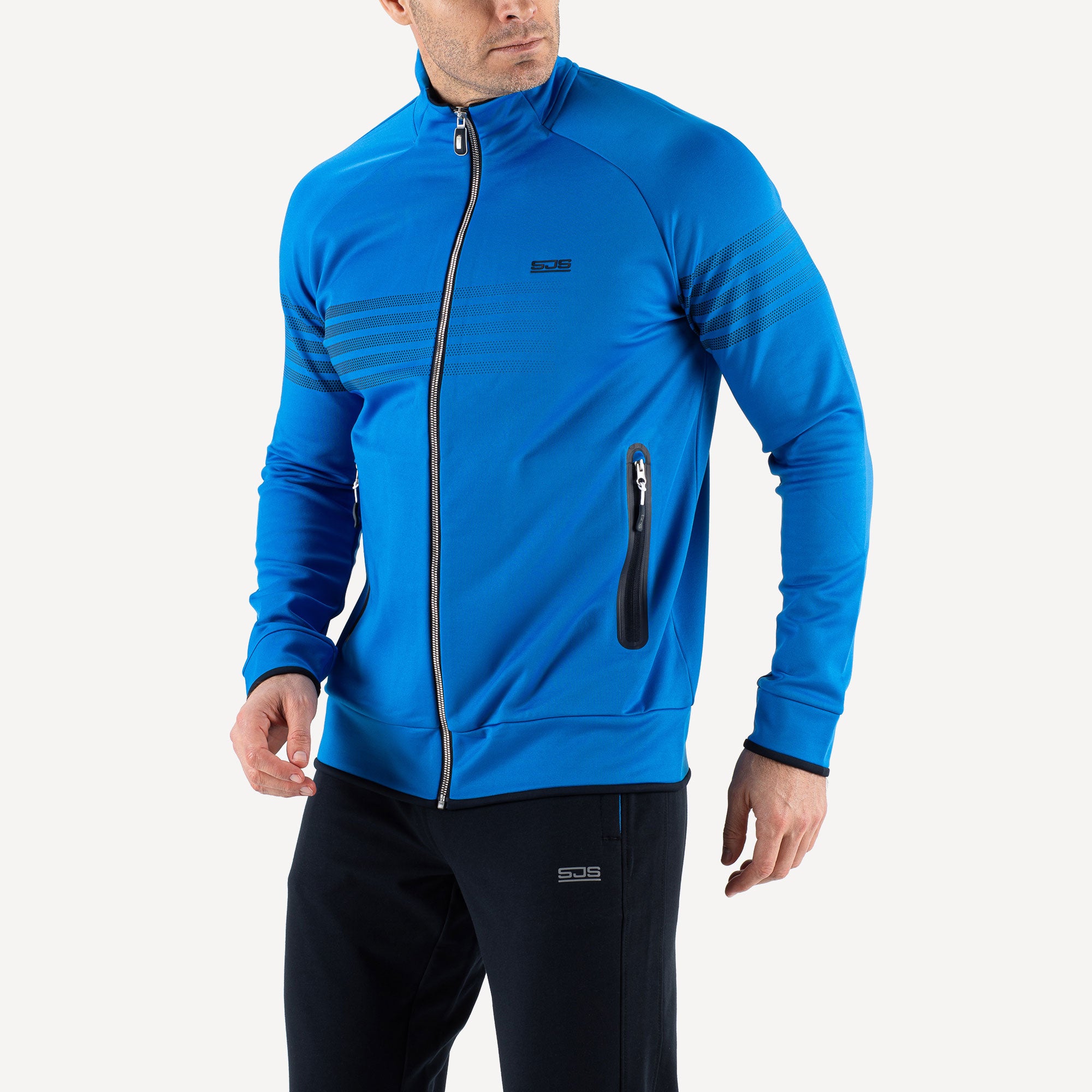 Sjeng Sports Omega Men's Tennis Jacket Blue (1)