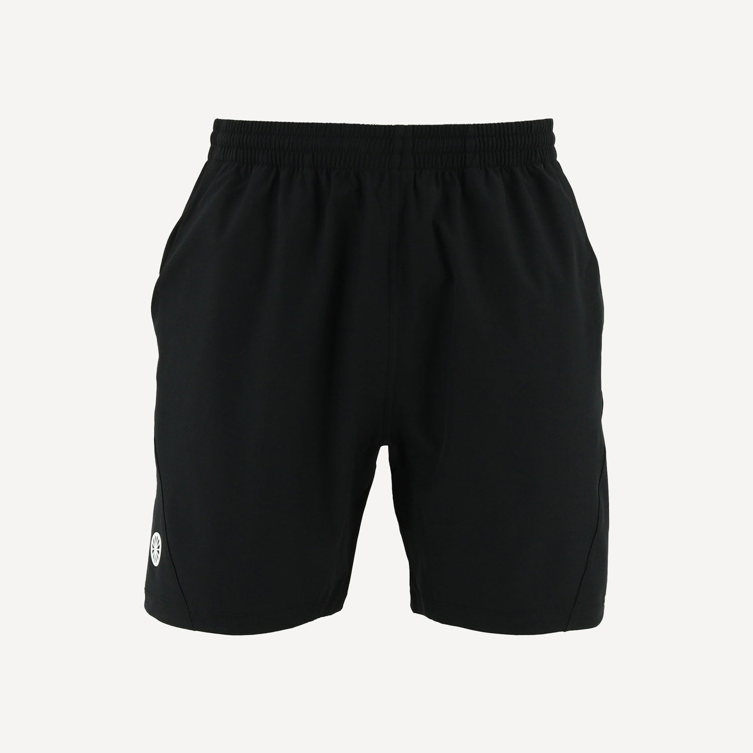 The Indian Maharadja Kadiri Men's 7-Inch Tennis Shorts - TV Victoria Black (1)