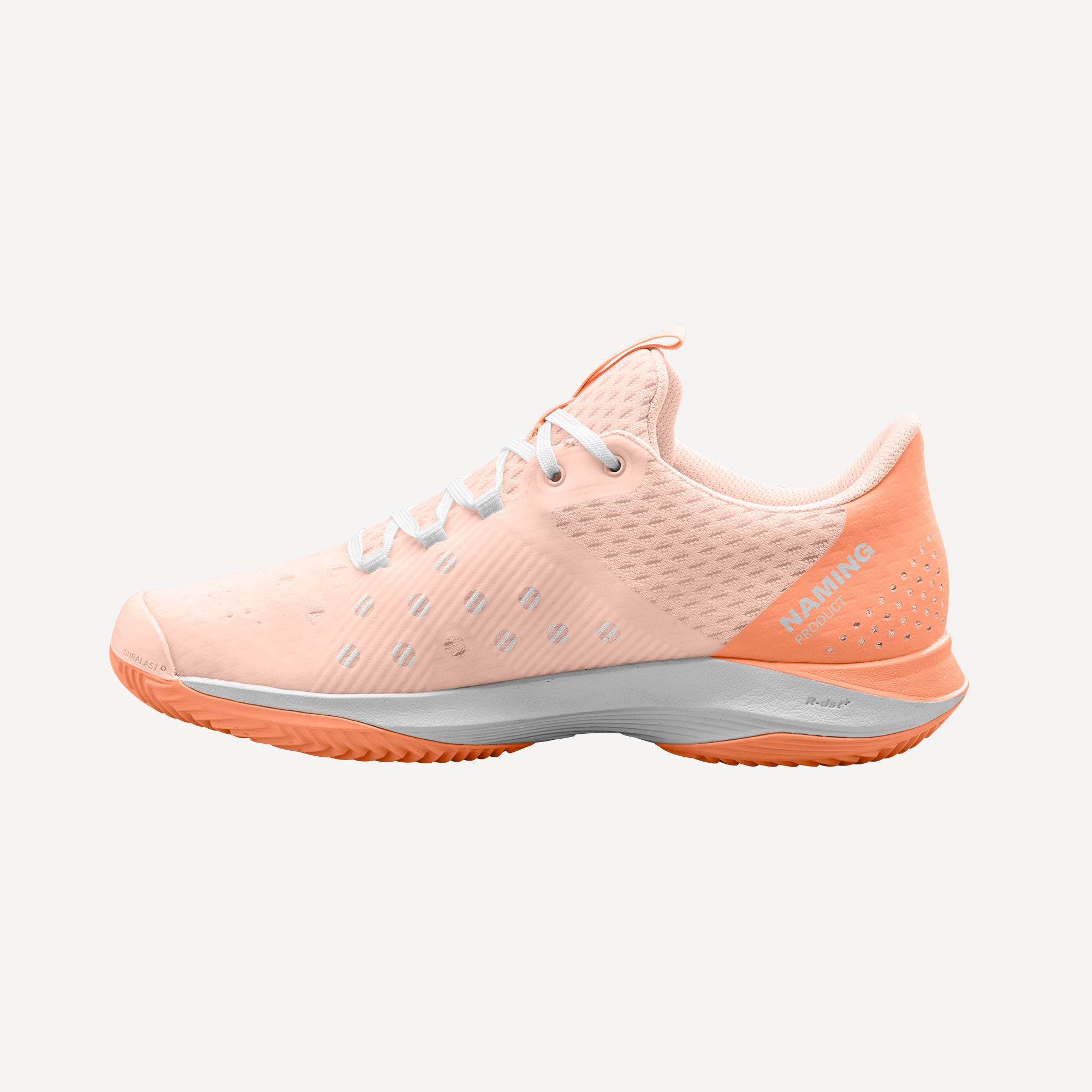 Wilson Hurakn Women's Padel Shoes Orange (4)