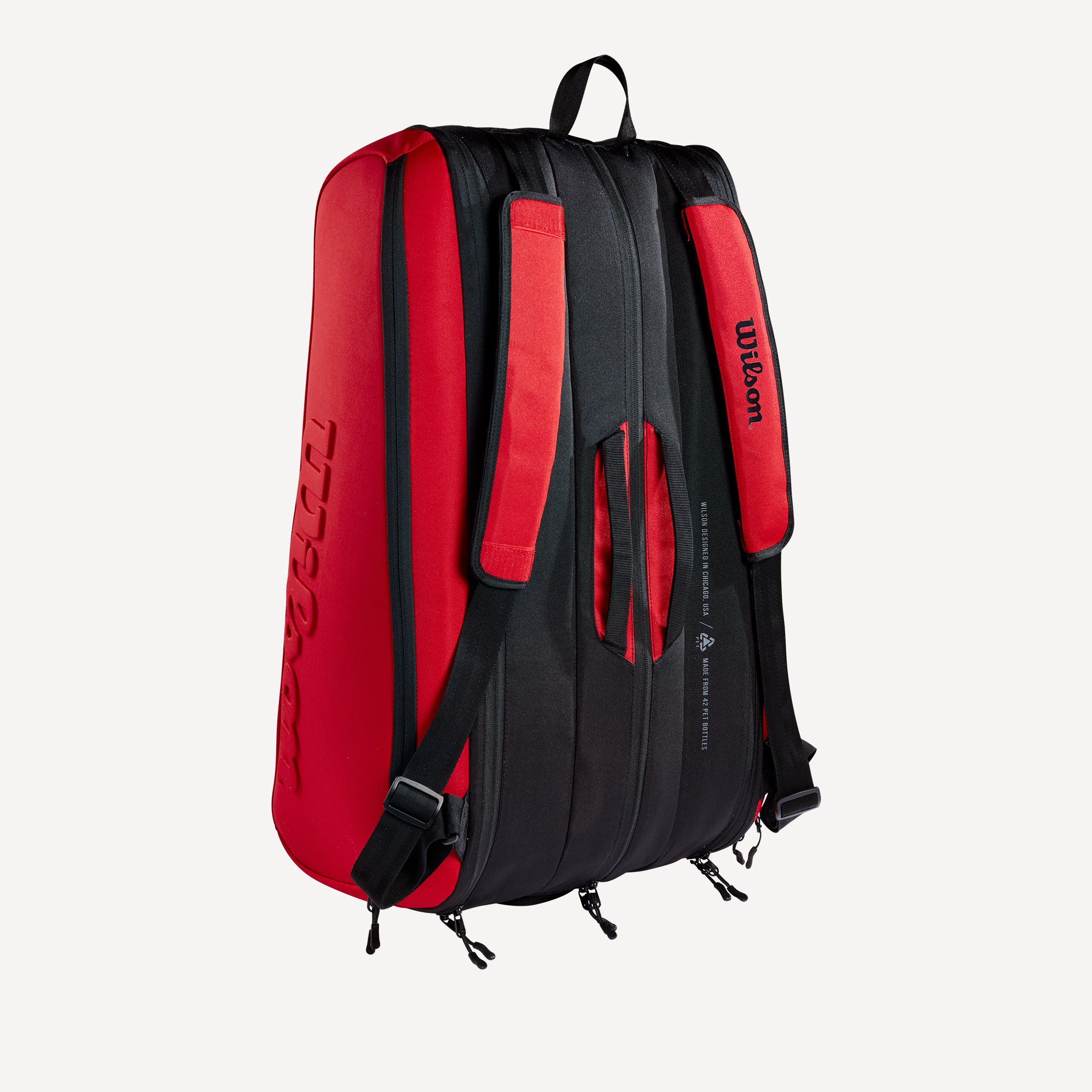 Wilson Super Tour Clash 15 Pack Tennis Bag Red (3)
