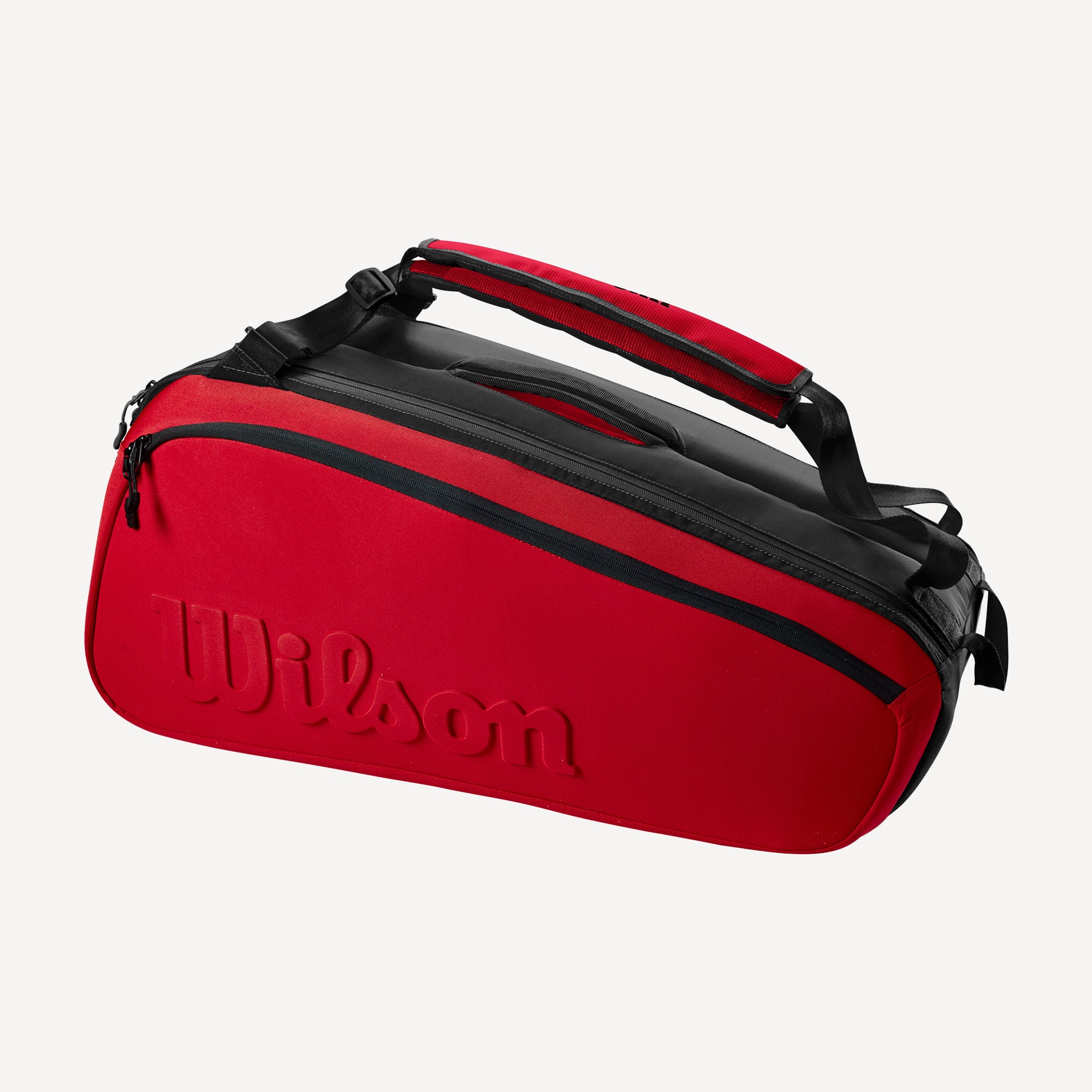 Wilson Super Tour Clash 9 Pack Tennis Bag Red (2)