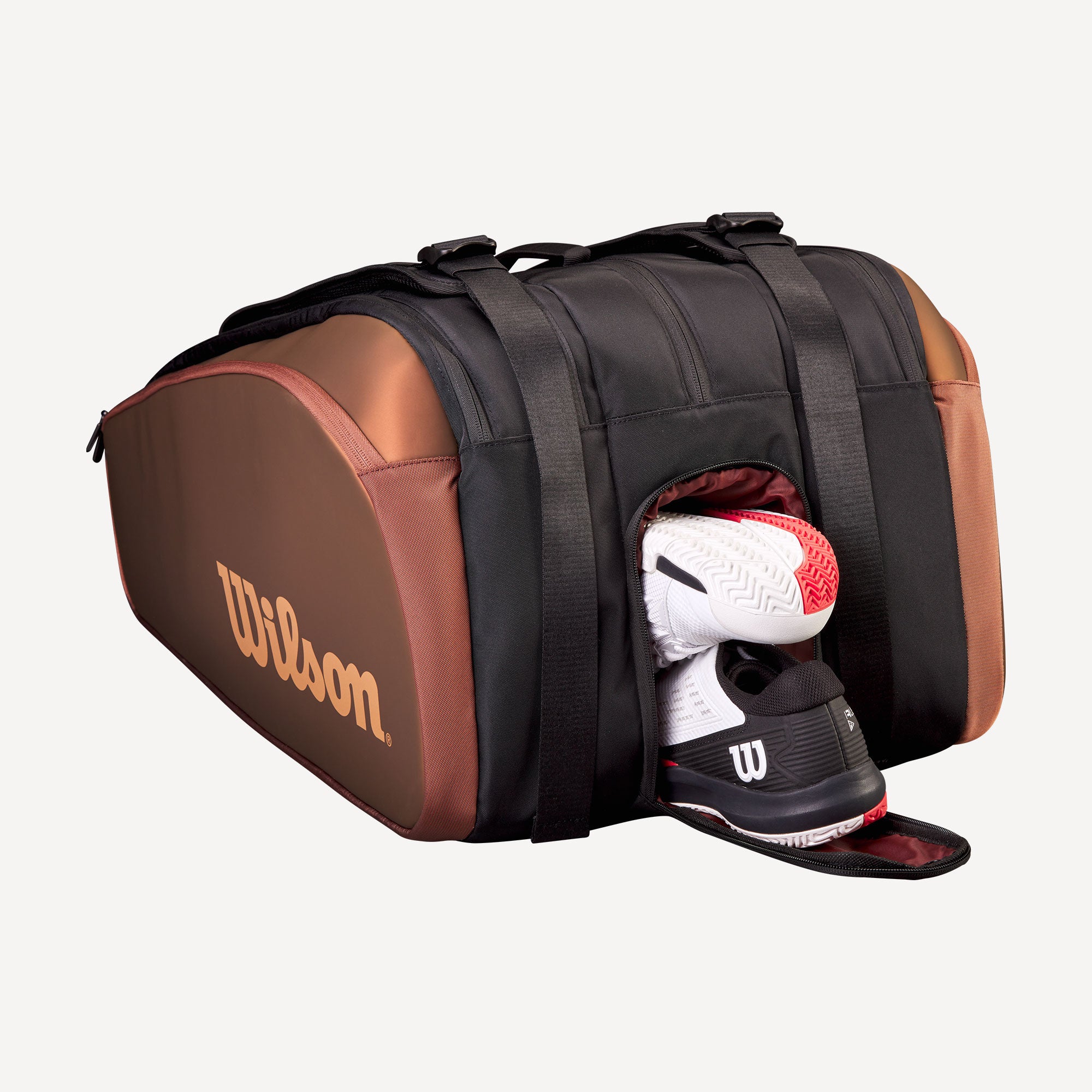 Wilson Super Tour Pro Staff 15 Pack Tennis Bag Bronze (9)