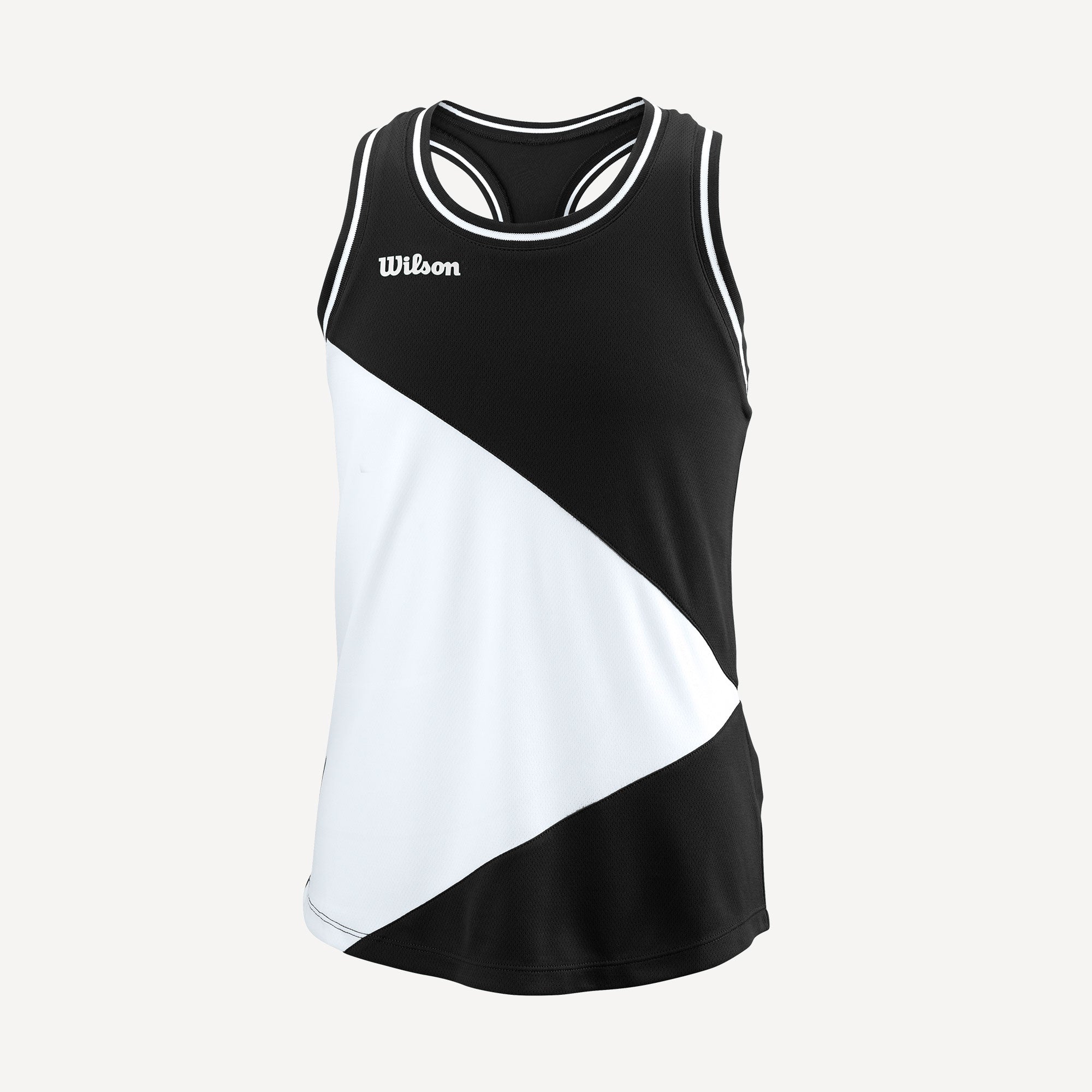 Wilson Team 2 Girls' Tennis Tank Black (1)