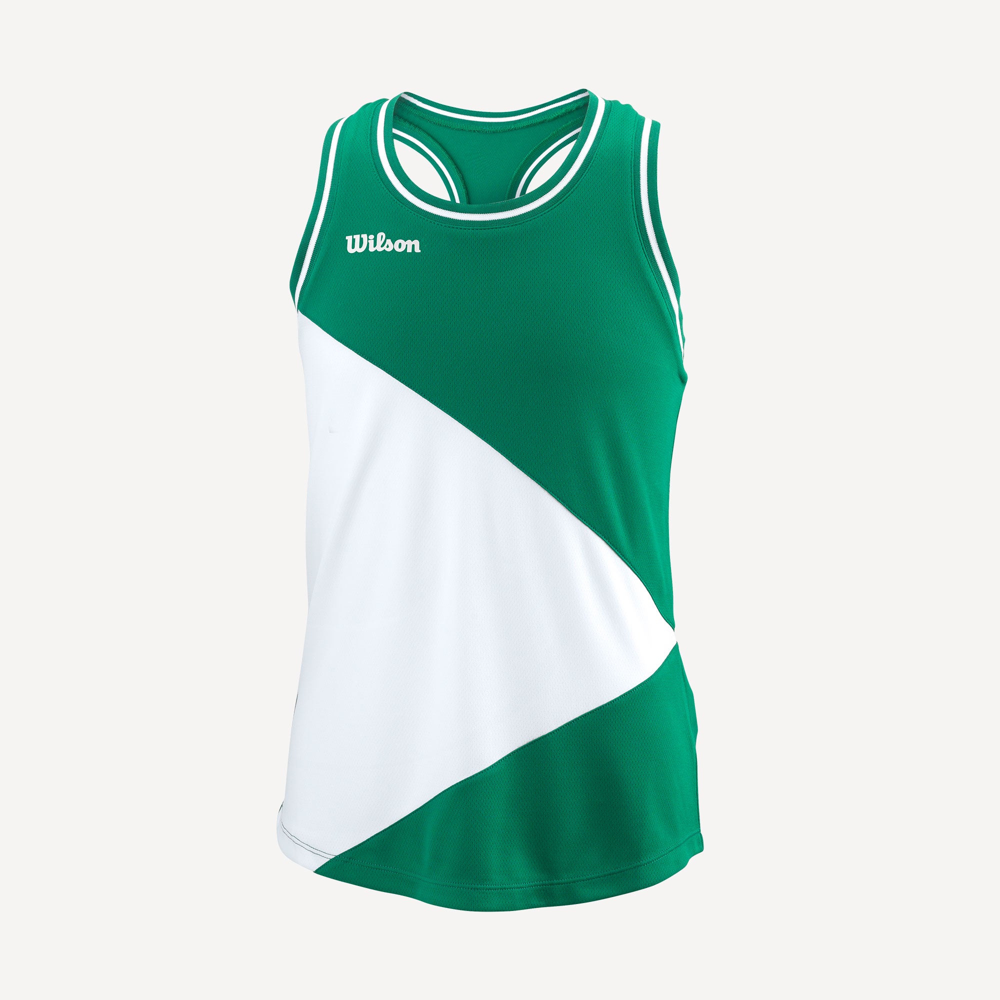 Wilson Team 2 Girls' Tennis Tank Green (1)