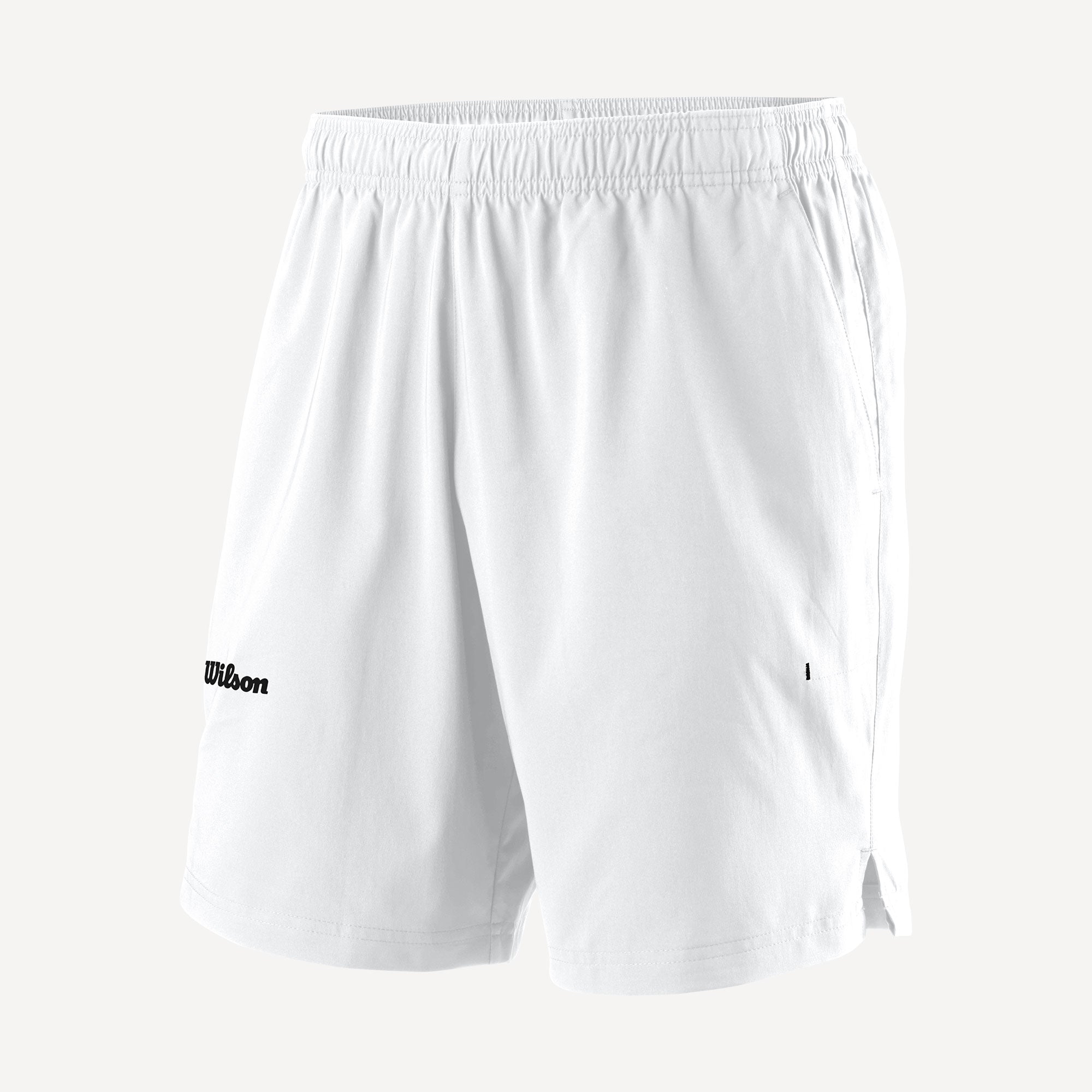 Wilson Team 2 Men's 8-Inch Tennis Shorts White (1)