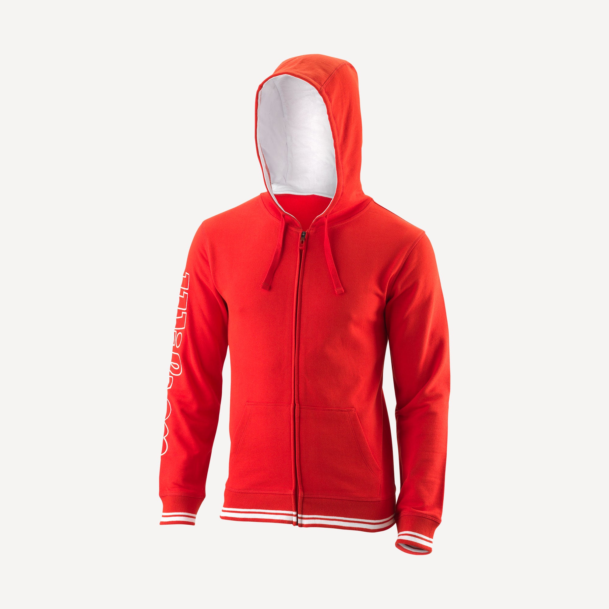 Wilson Team 2 Men's Full-Zip Tennis Hoodie Red (1)
