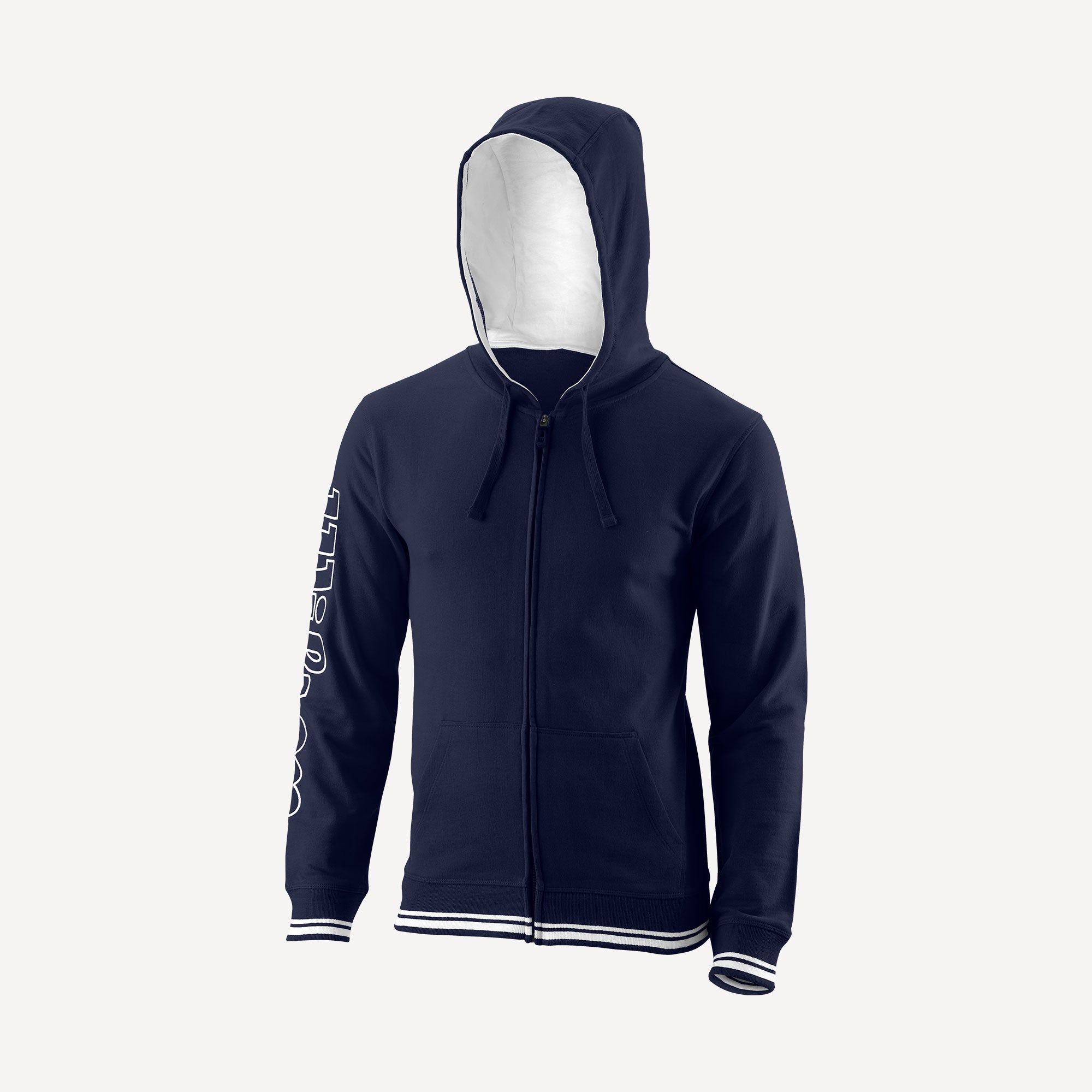 Wilson Team 2 Men's Full-Zip Tennis Hoodie Blue (1)