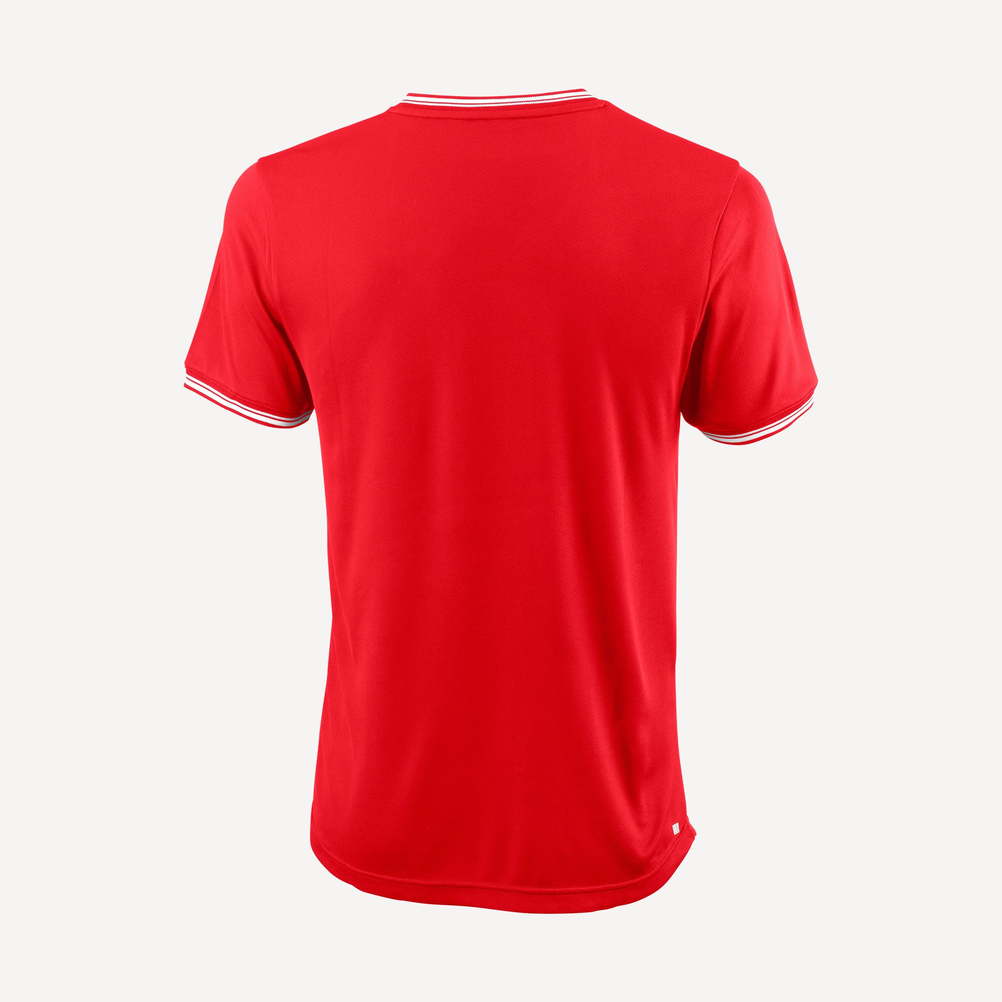 Wilson Team 2 Men's V-Neck Tennis Shirt Red (2)