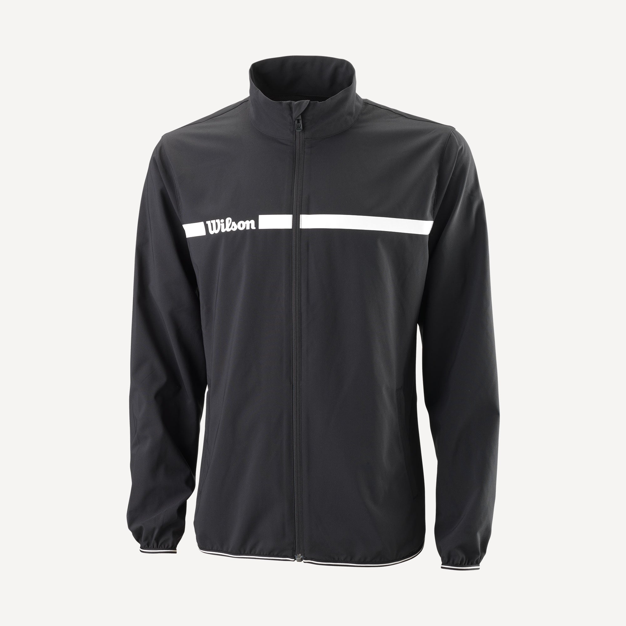 Wilson Team 2 Men's Woven Tennis Jacket Black (1)