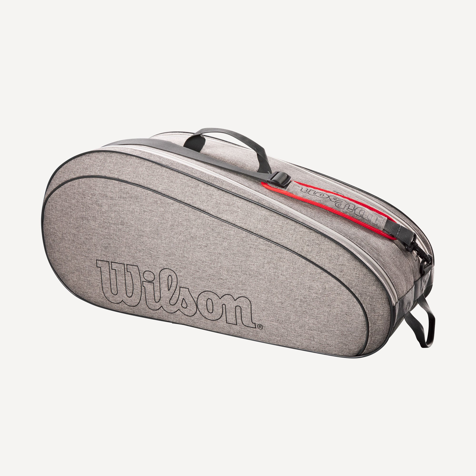 Wilson Team 6 Pack Tennis Racket Bag Grey (1)