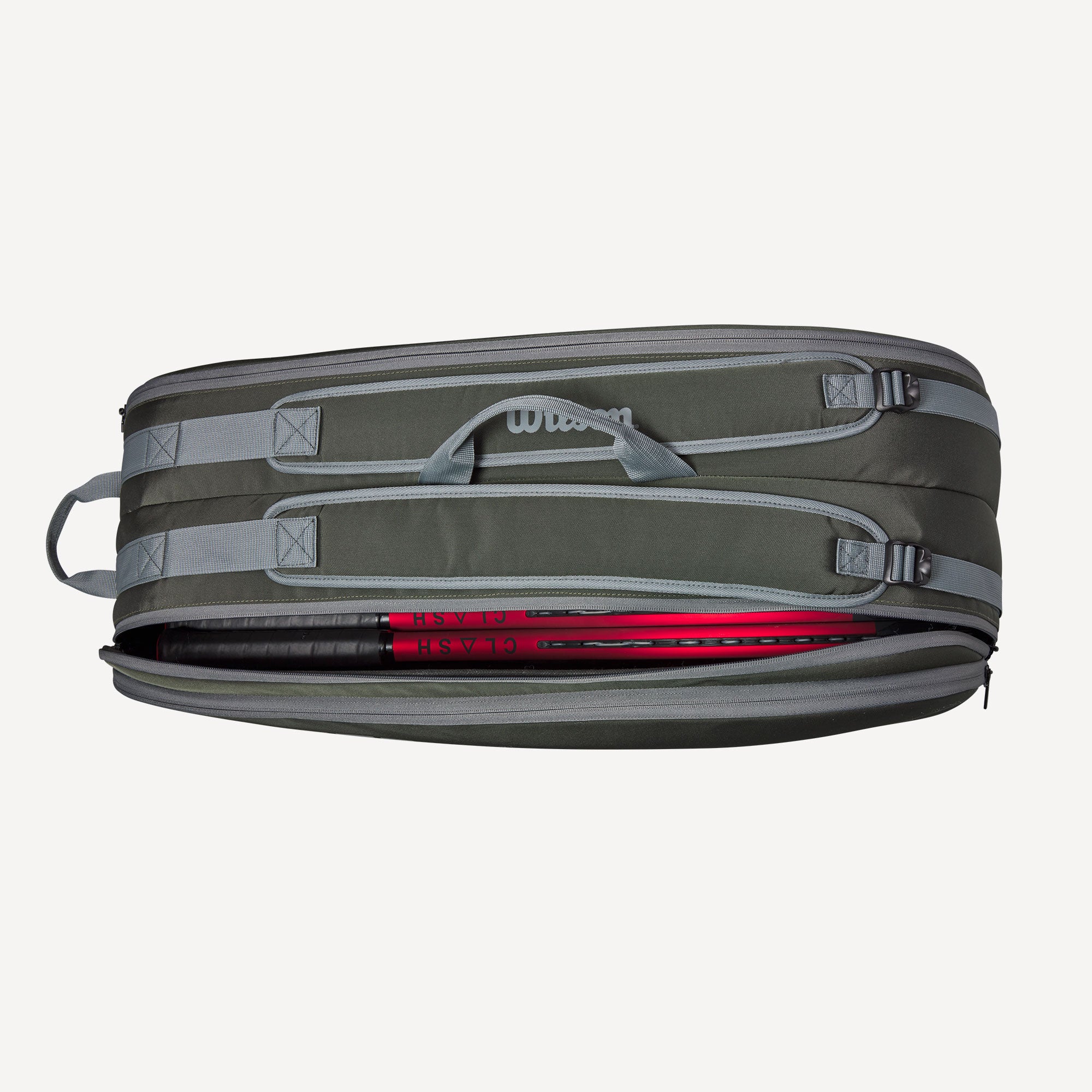 Wilson Tour 6 Pack Tennis Racket Bag Green (6)