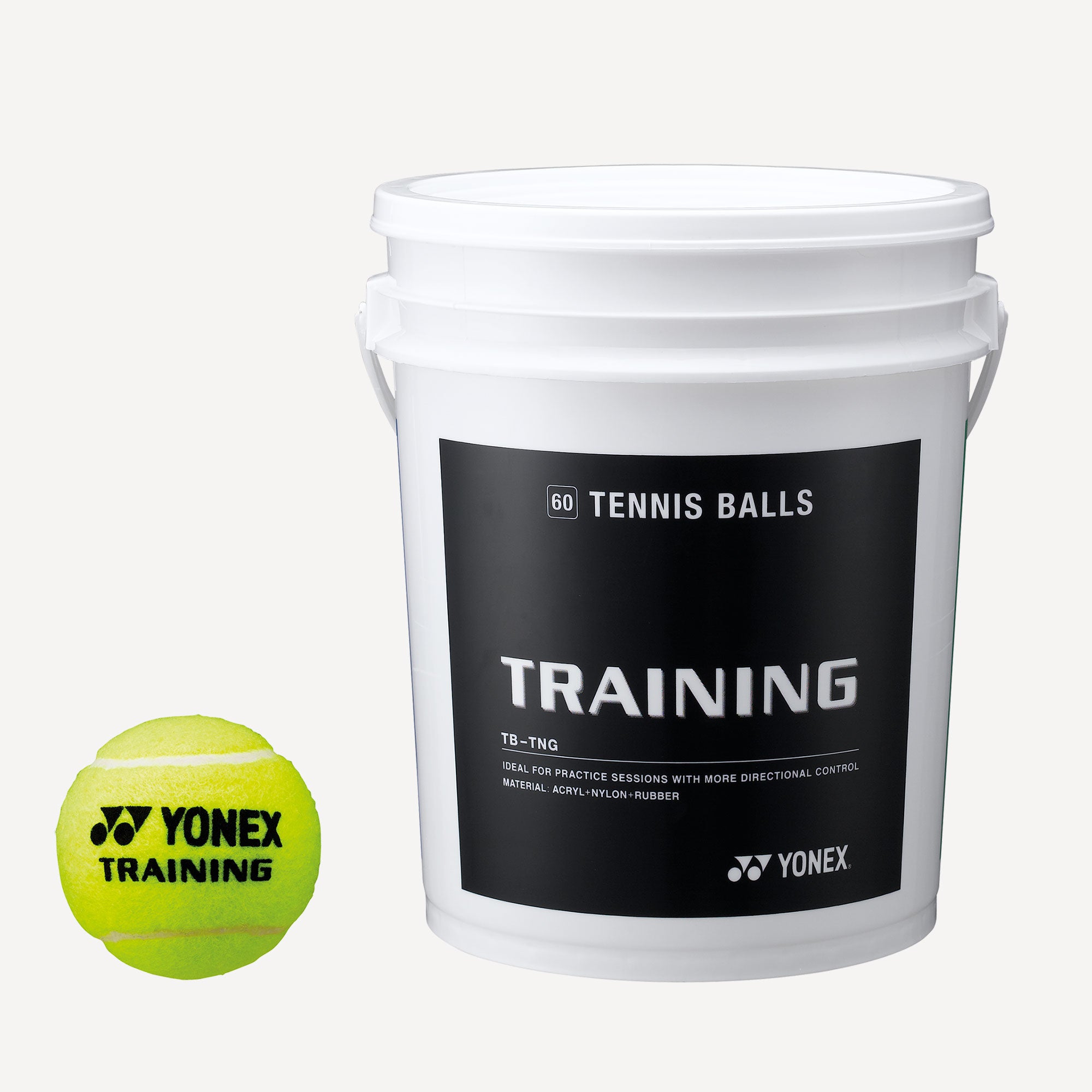 Yonex Trainer 60 Tennis Balls Bucket 1