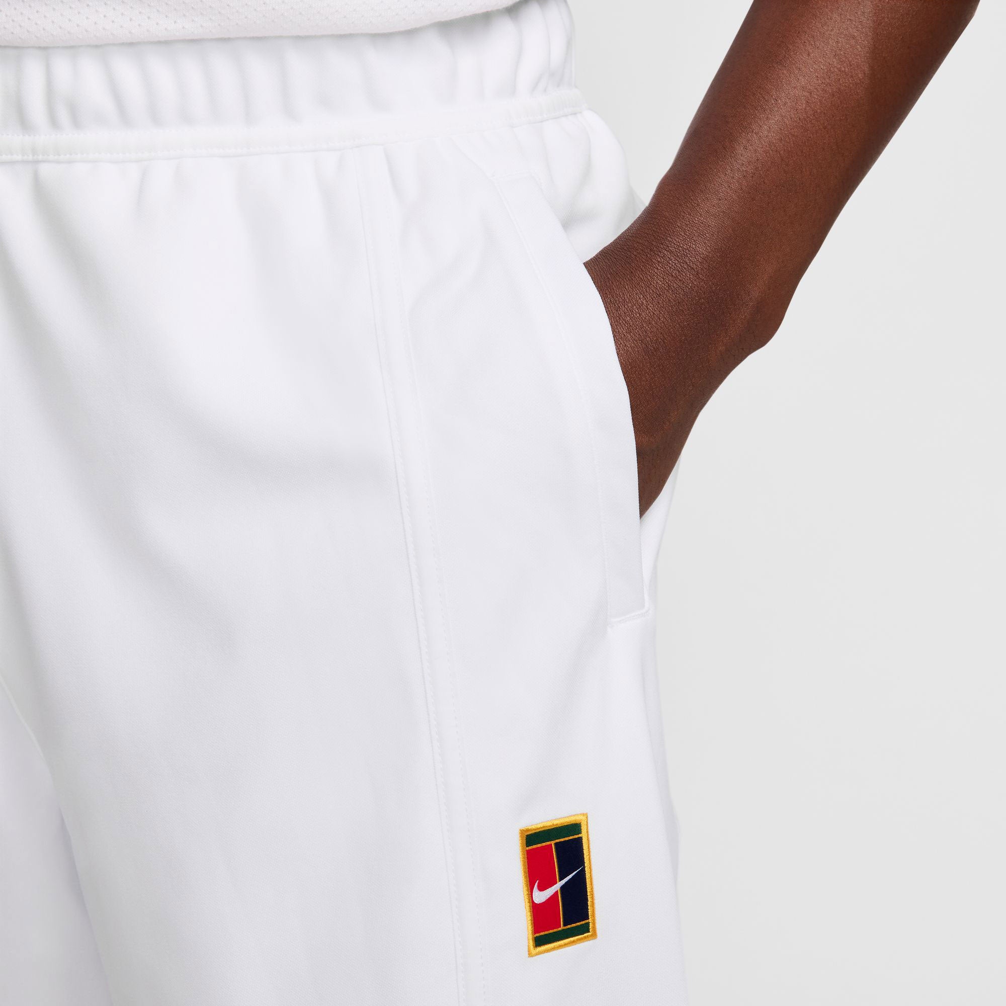 NikeCourt Heritage Men's Dri-FIT Tennis Pants - White (4)