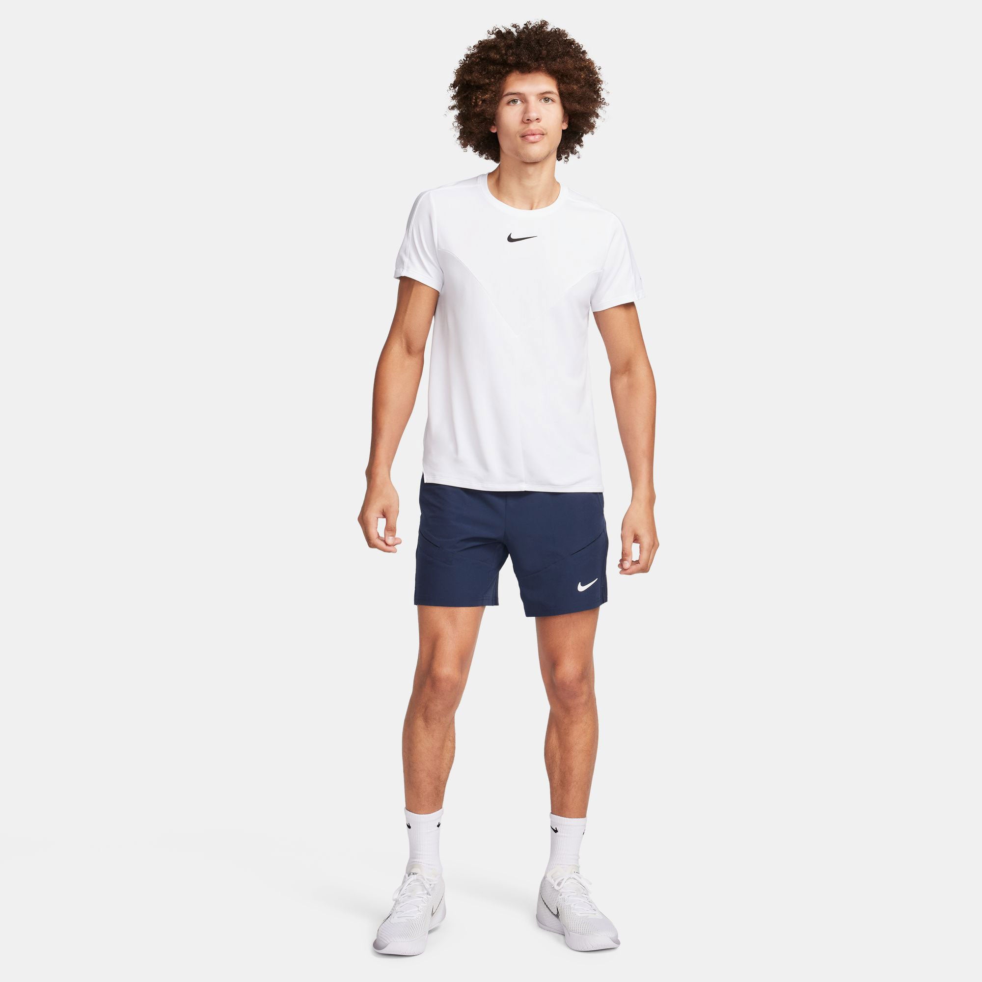 NikeCourt Advantage Men's Dri-FIT 7-Inch Tennis Shorts - Dark Blue (5)