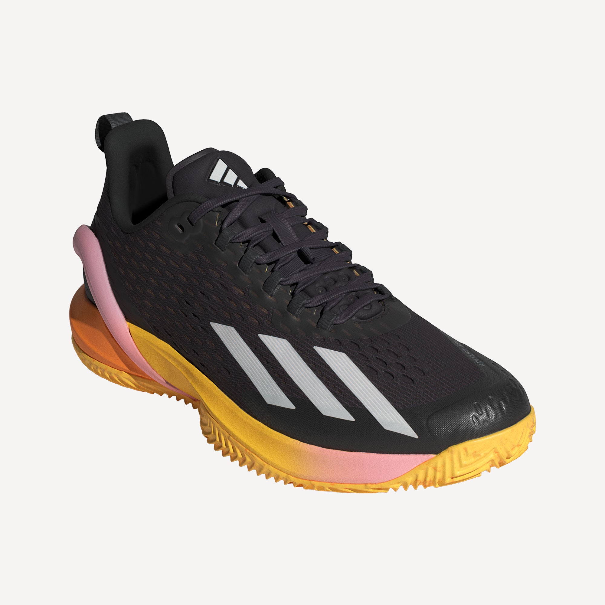 adidas adizero Cybersonic Men's Clay Court Tennis Shoes - Black (5)