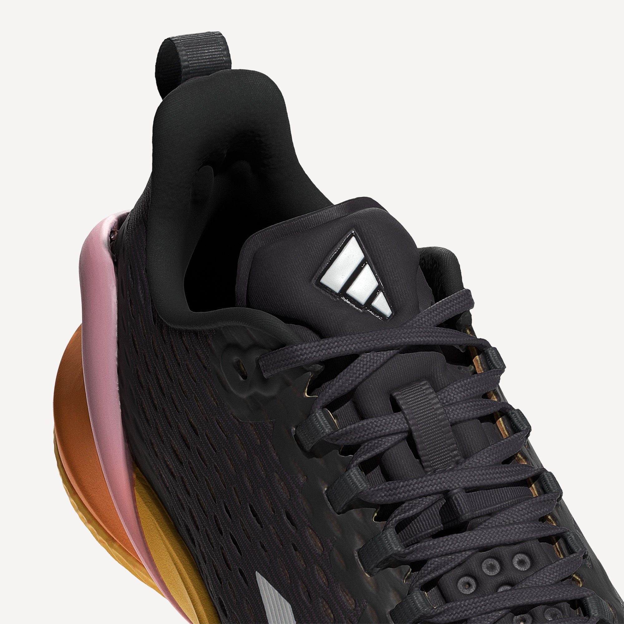 adidas adizero Cybersonic Men's Clay Court Tennis Shoes - Black (7)