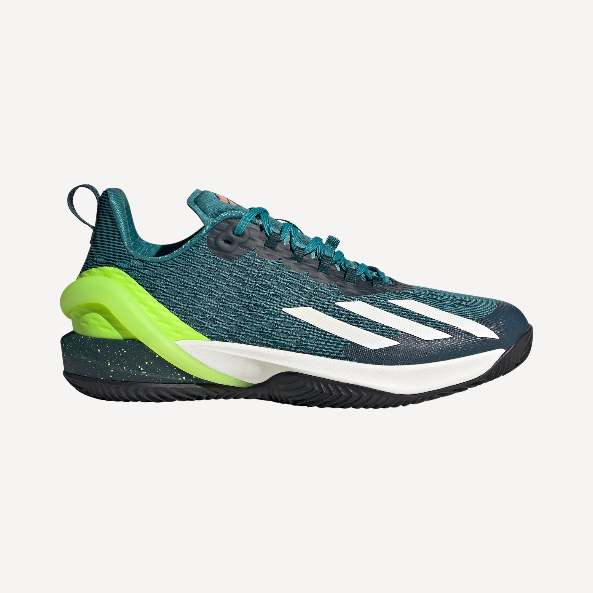 adidas adizero Cybersonic Men's Clay Court Tennis Shoes Green (1)