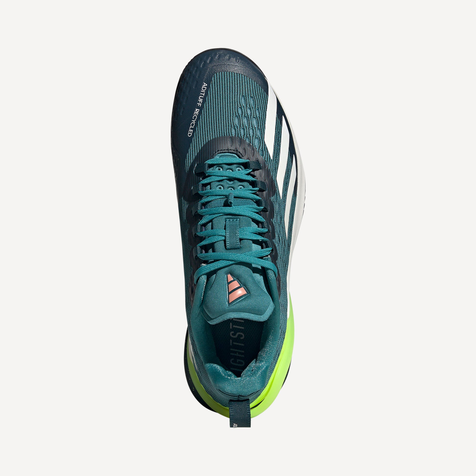 adidas adizero Cybersonic Men's Clay Court Tennis Shoes Green (4)
