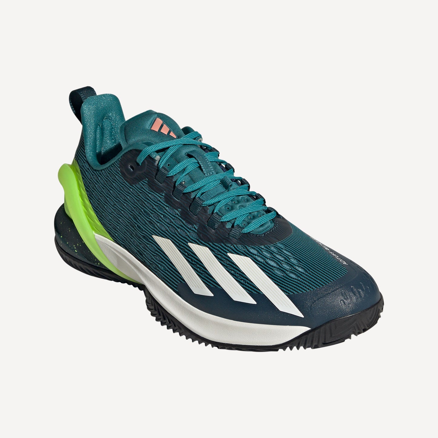 adidas adizero Cybersonic Men's Clay Court Tennis Shoes Green (5)