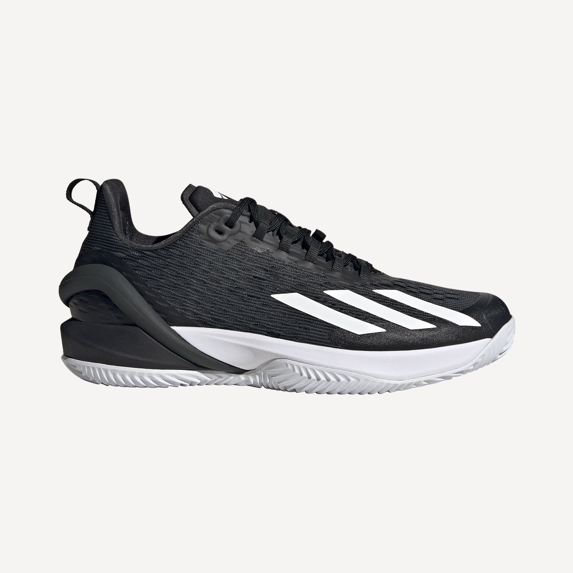 adidas adizero Cybersonic Men's Clay Court Tennis Shoes Black (1)
