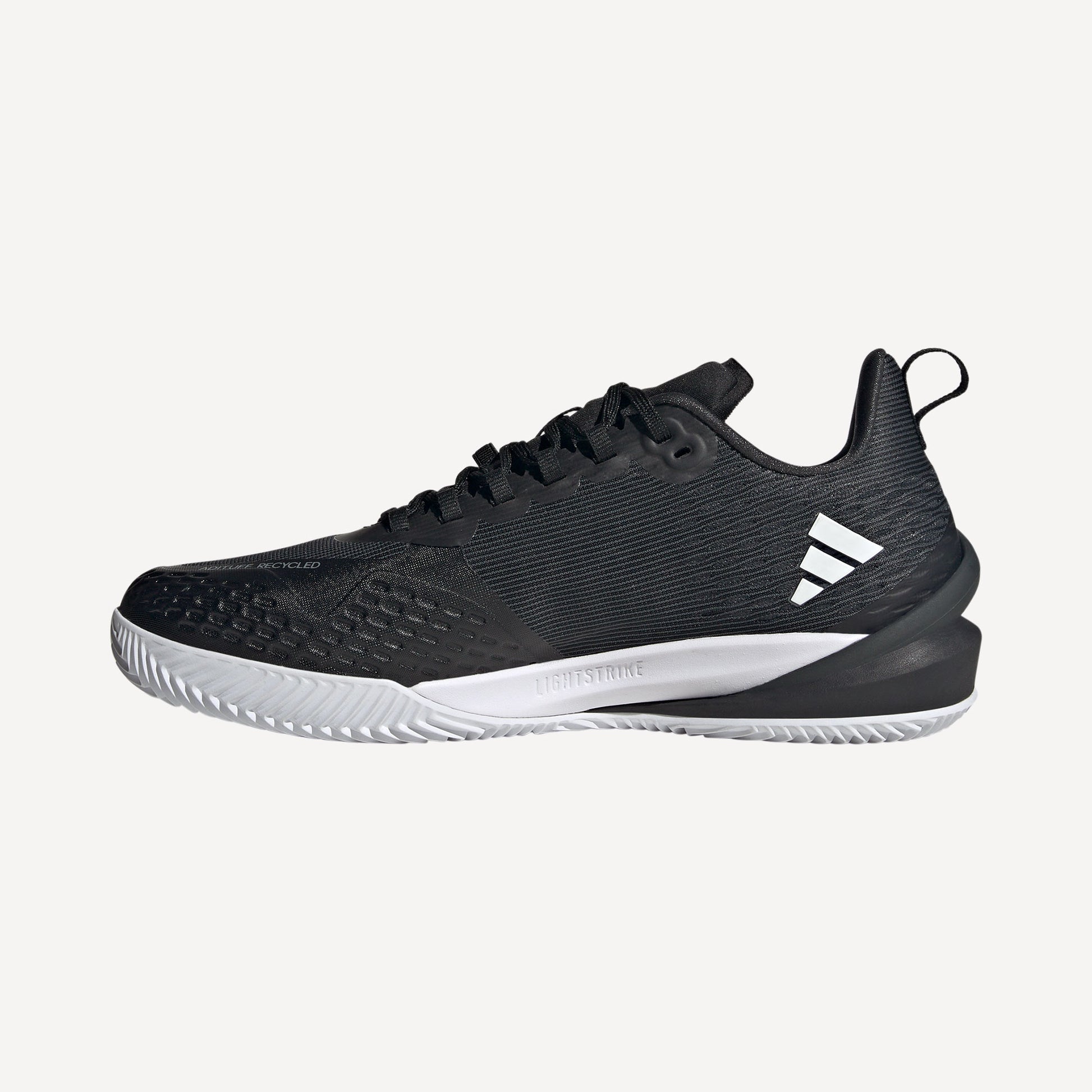 adidas adizero Cybersonic Men's Clay Court Tennis Shoes Black (3)