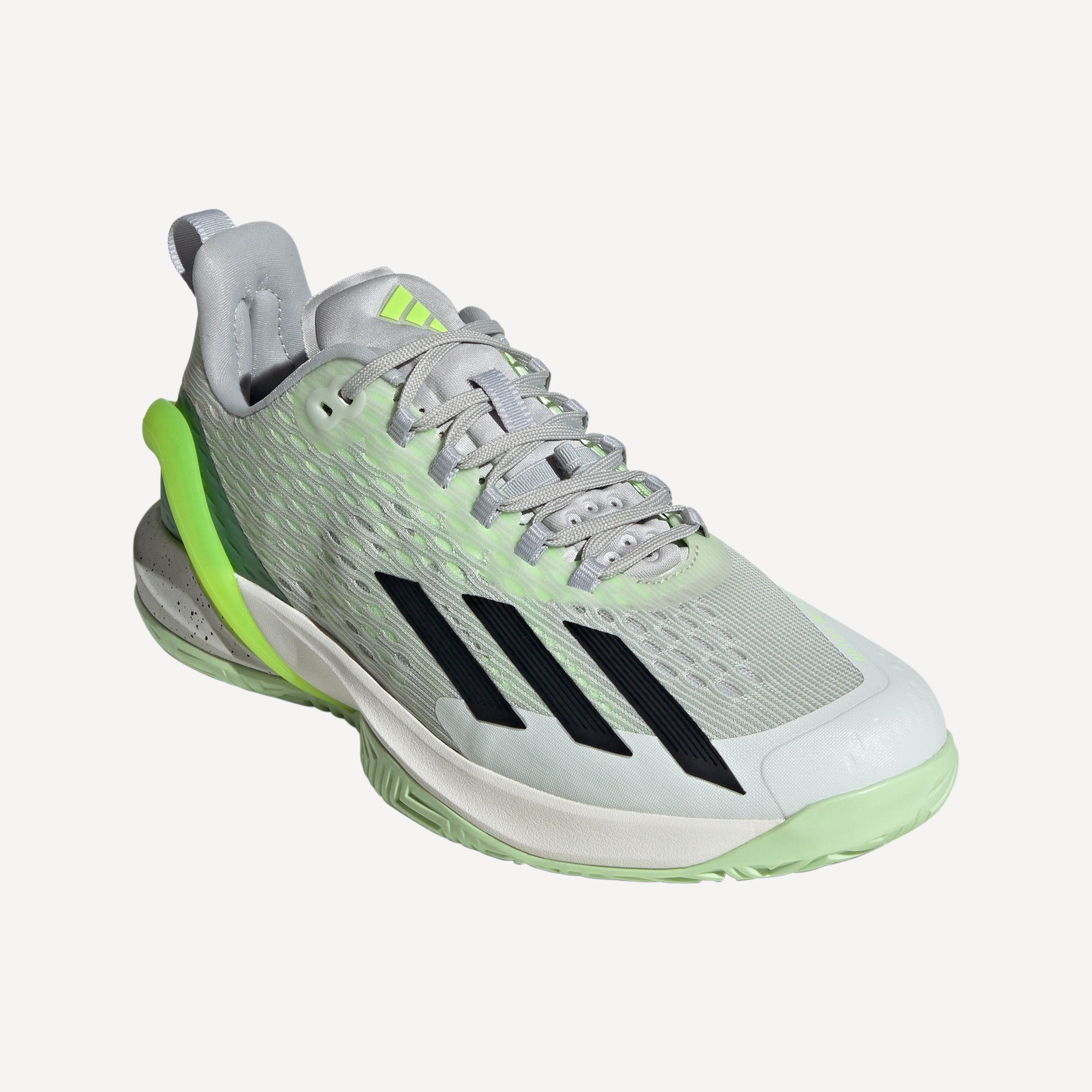 adidas adizero Cybersonic Men's Hard Court Tennis Shoes - Green (5)