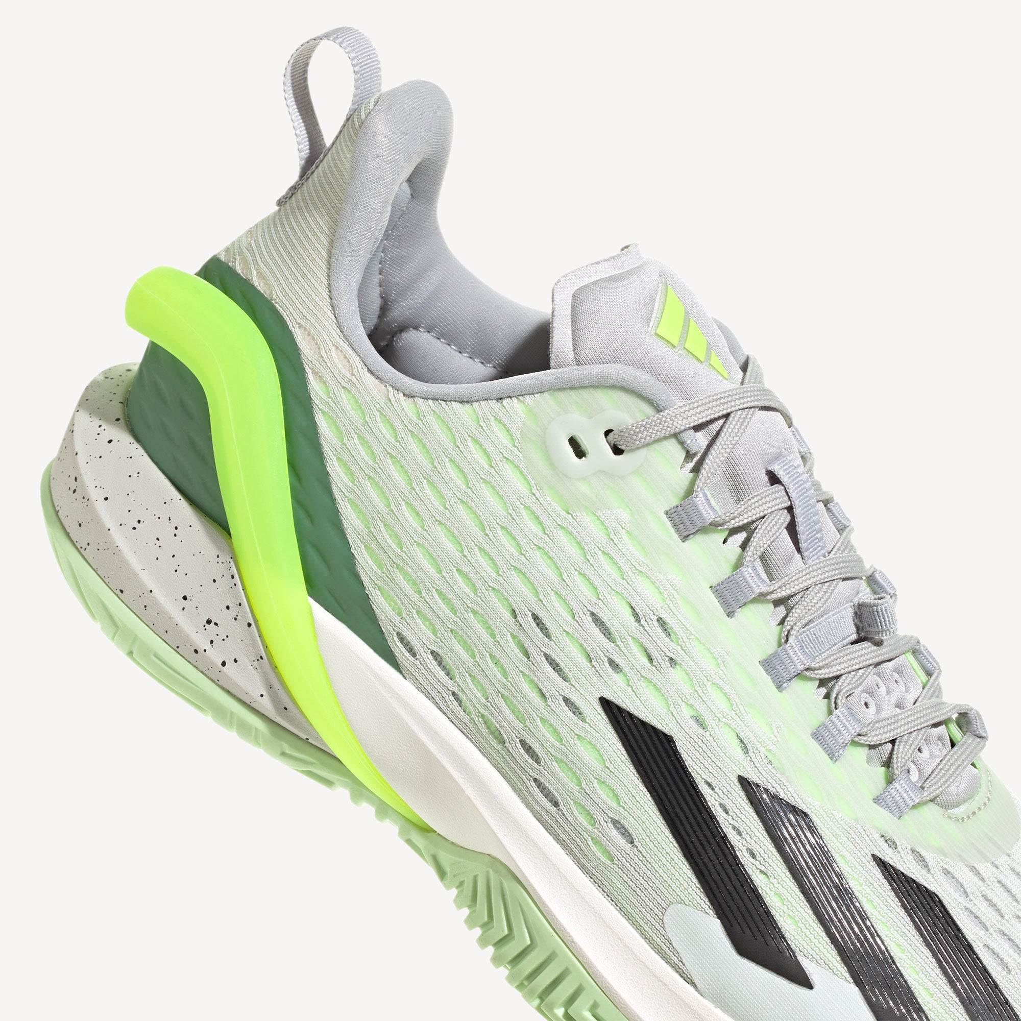 adidas adizero Cybersonic Men's Hard Court Tennis Shoes - Green (7)